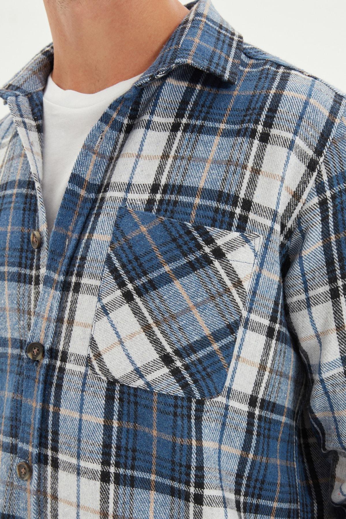 Blue Slim Shirt, , large image number 3