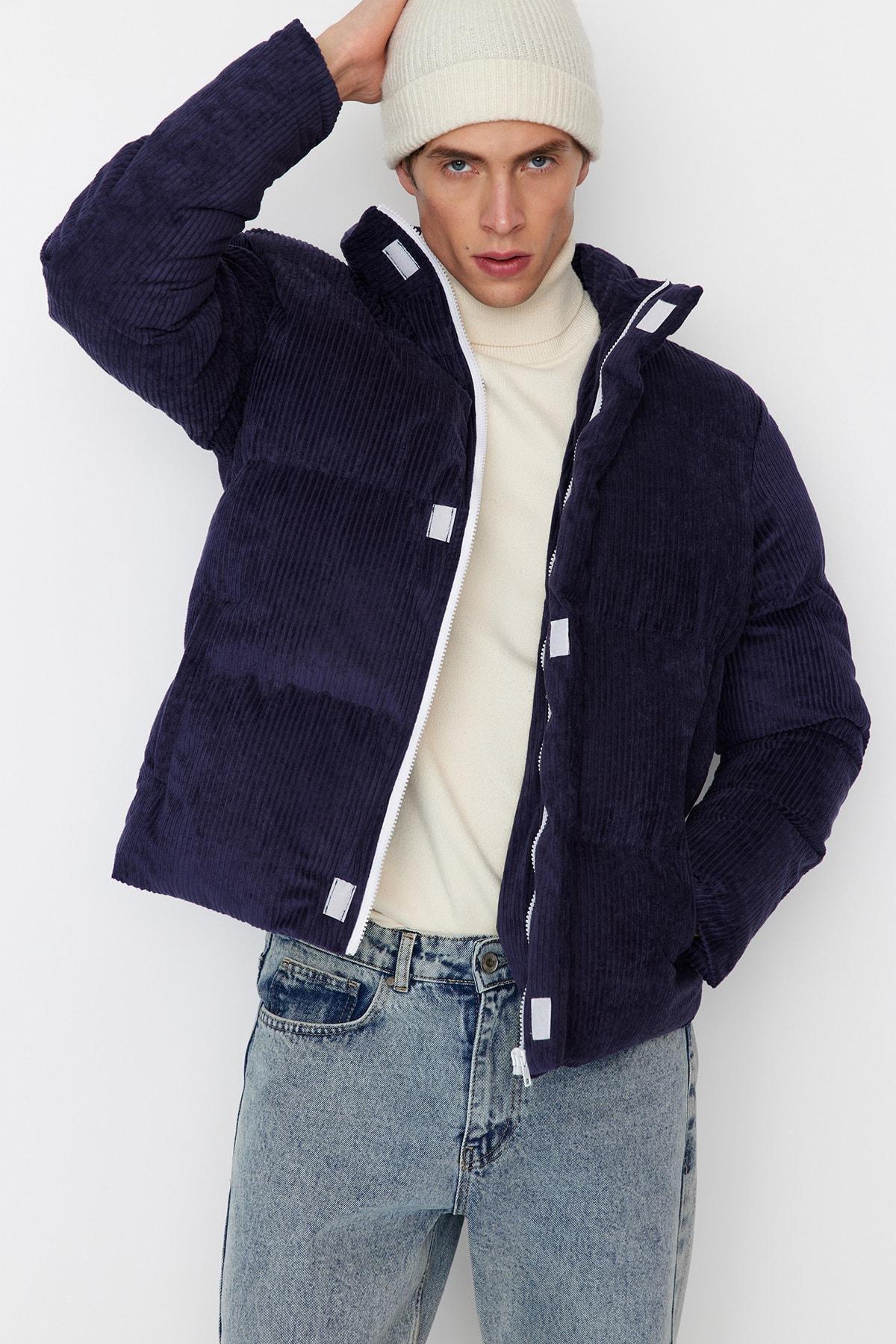 Navy Puffer Jacket, C101_7004, large image number 0