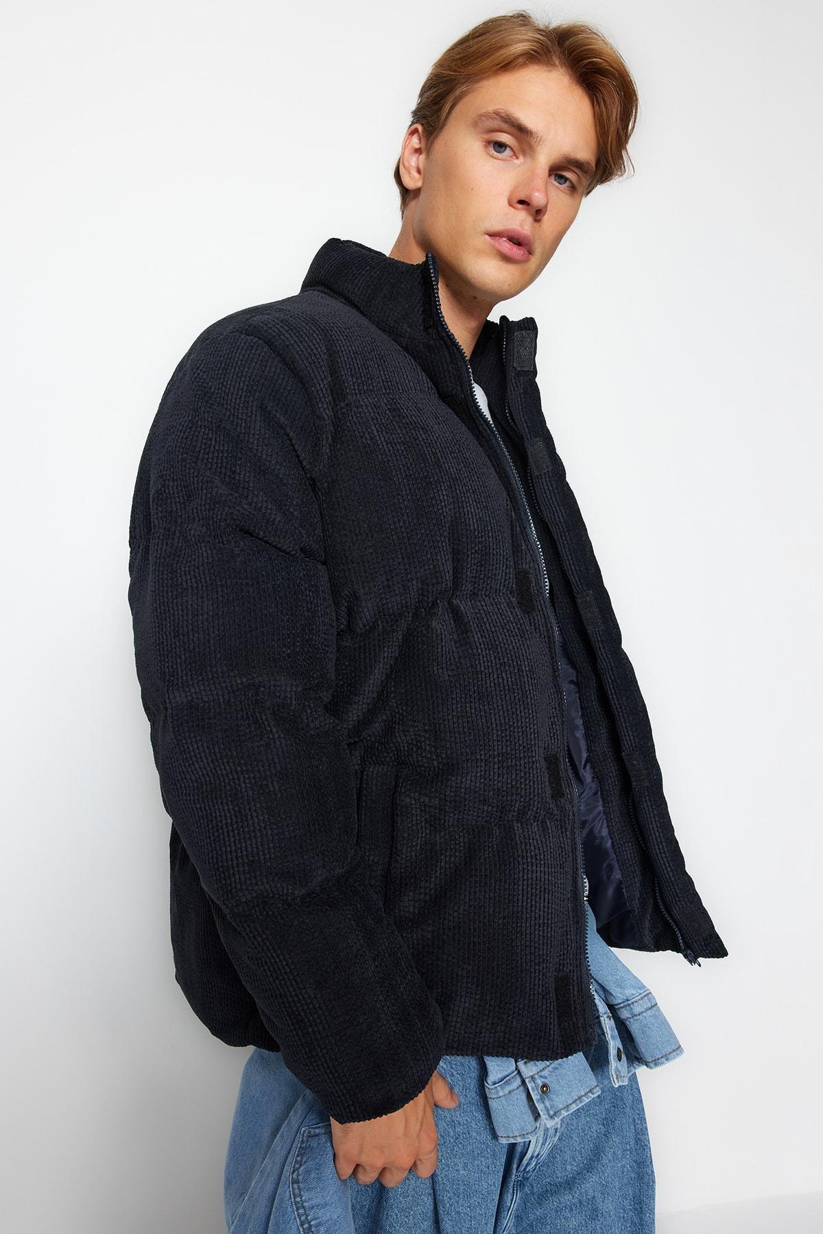 Navy Puffer Jacket, C101_7004, large image number 2