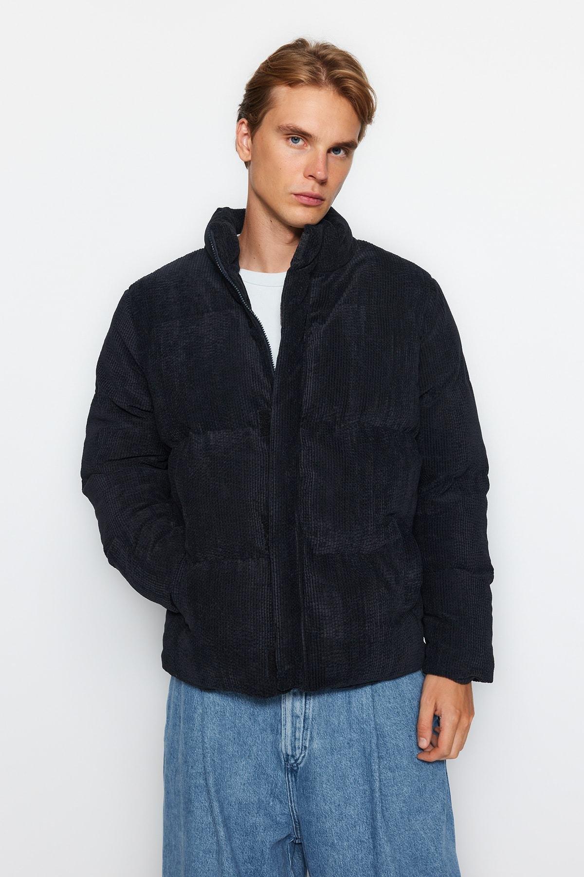 Navy Puffer Jacket, C101_7004, large image number 4