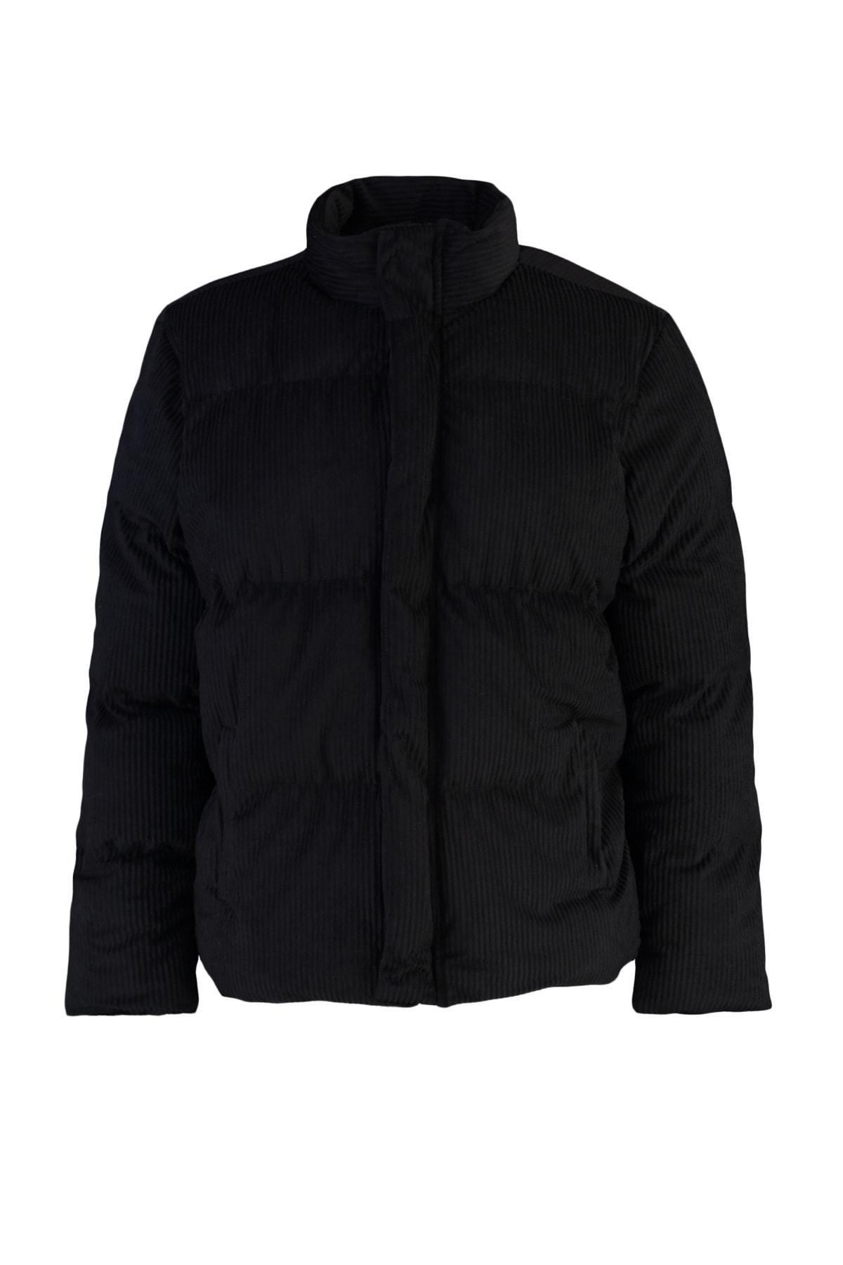 Black Puffer Jacket, , large image number 5