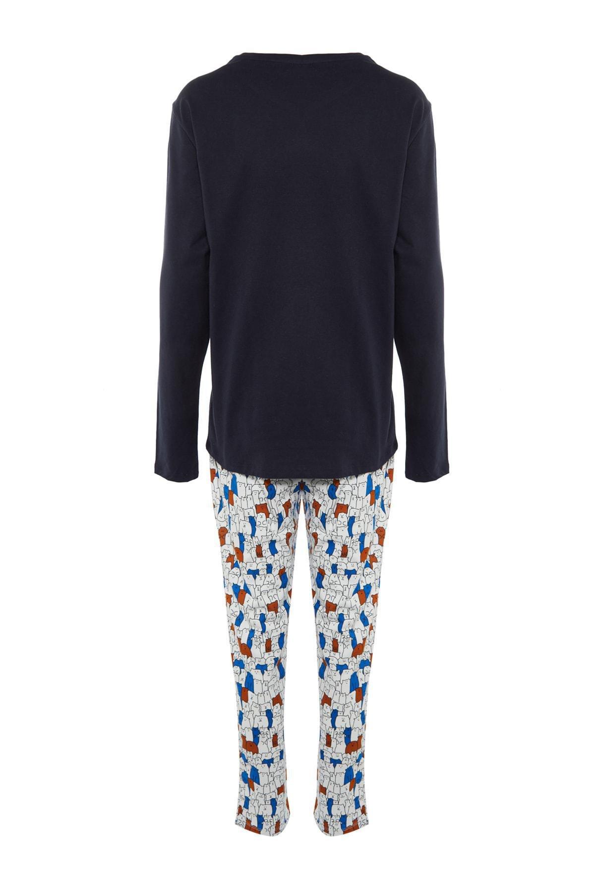 Multicolour Plainpajama Set, , large image number 6