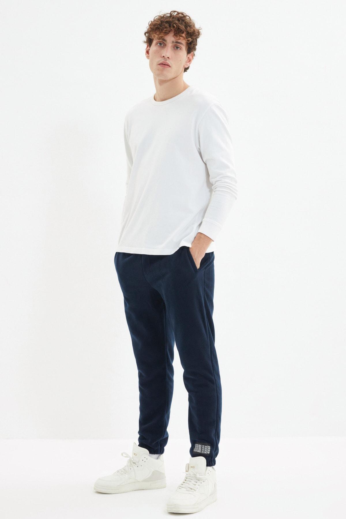 Blue Joggers Sweatpants, , medium