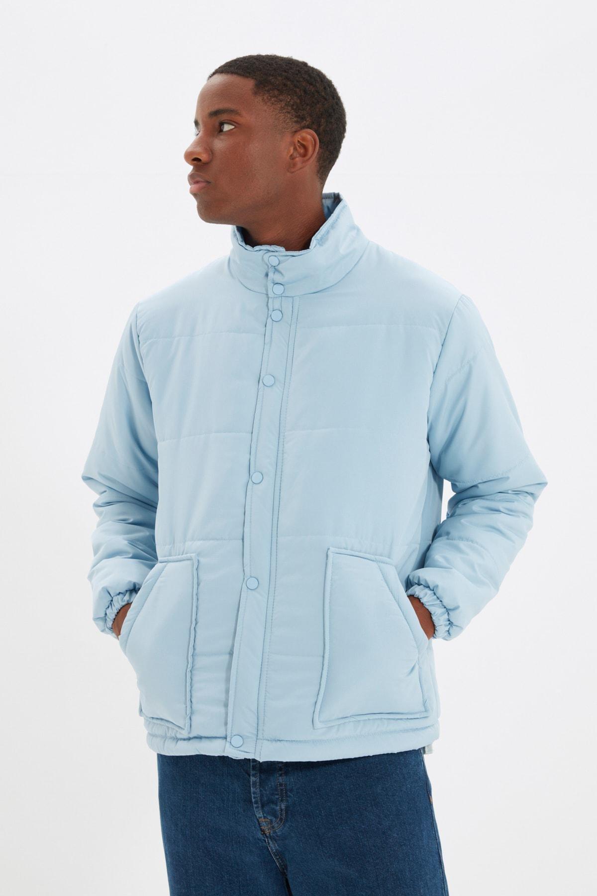 Blue Puffer Jacket, , large image number 1