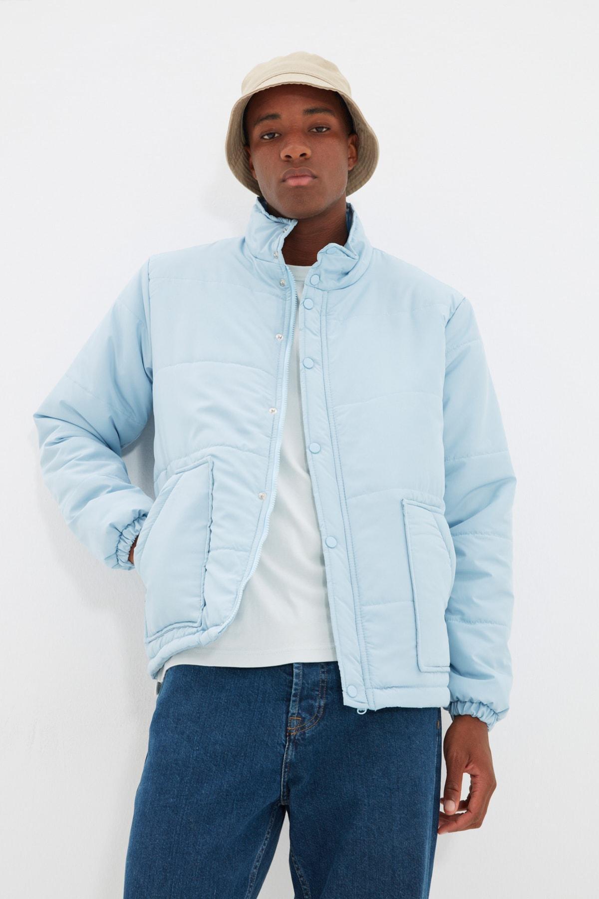 Blue Puffer Jacket, , large image number 4
