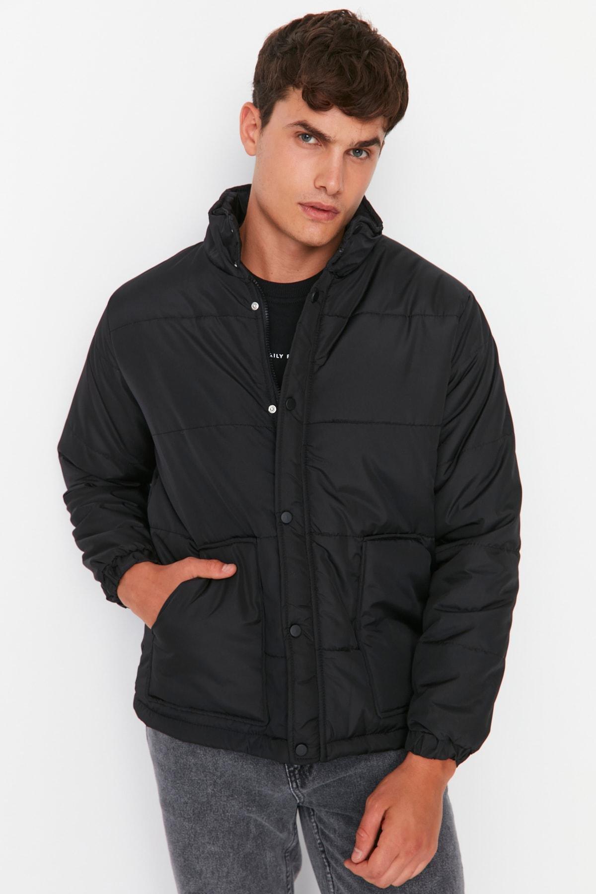 Trendyol - Black Puffer Jacket