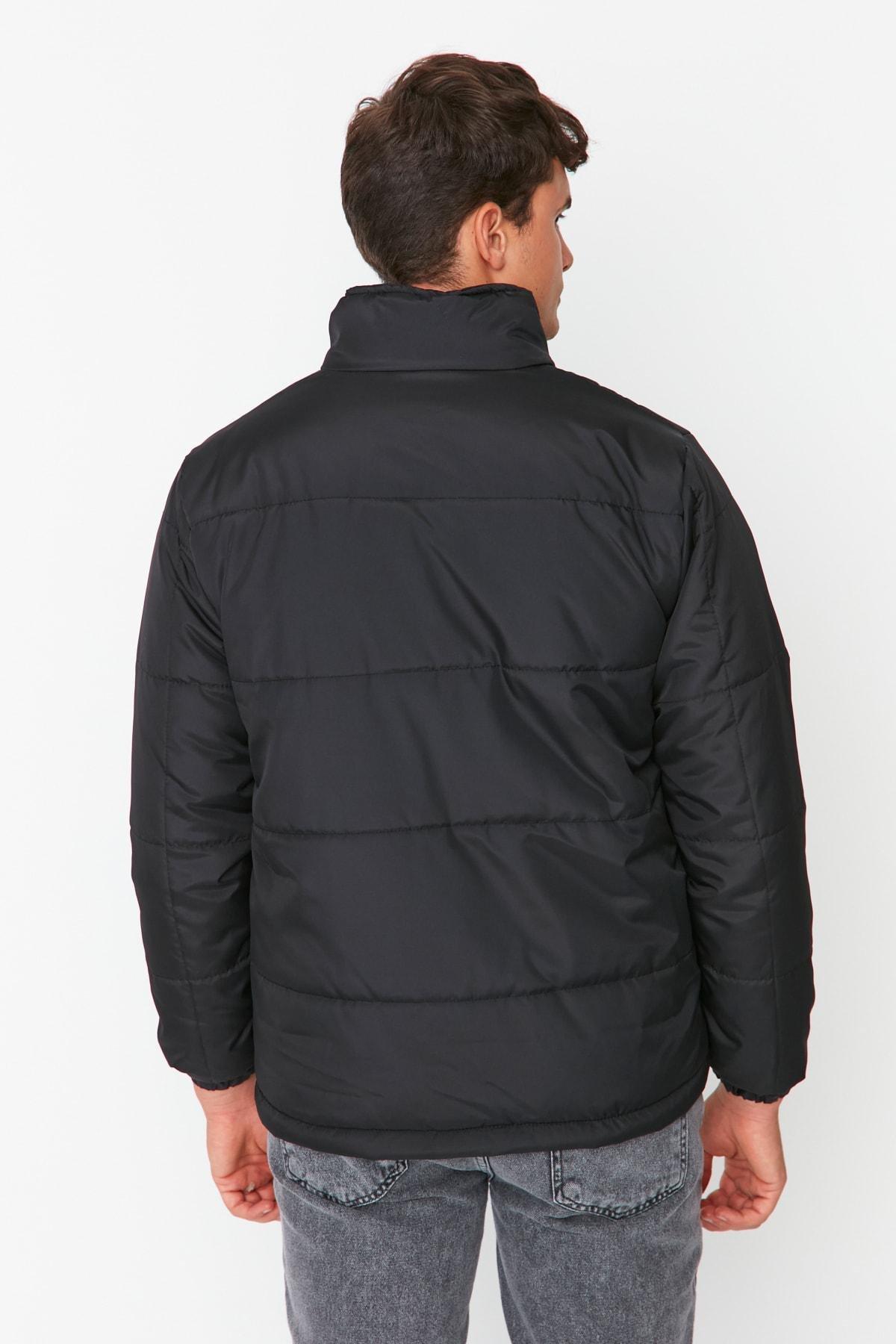 Black Puffer Jacket, , large image number 5