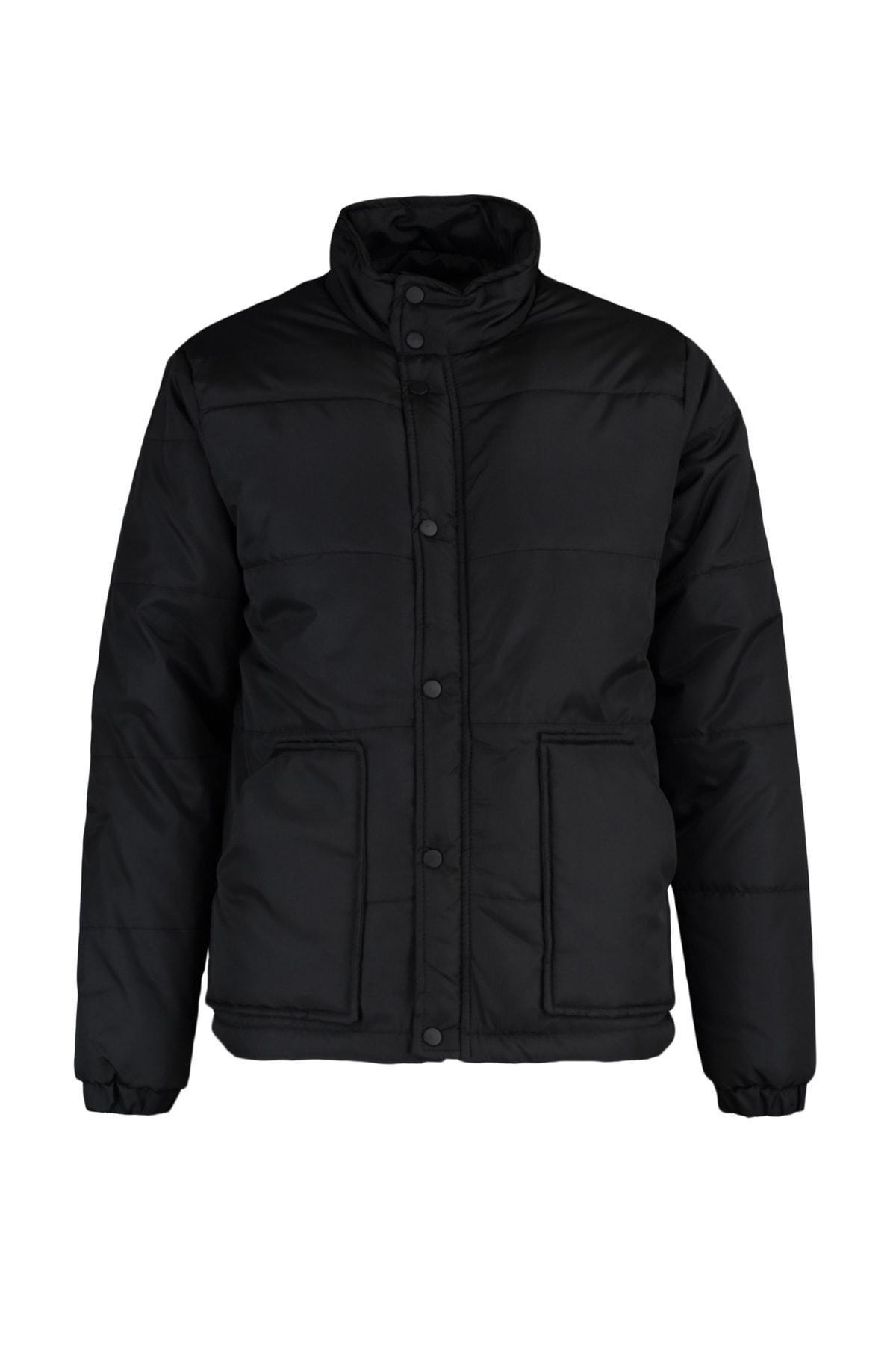 Black Puffer Jacket, , large image number 6