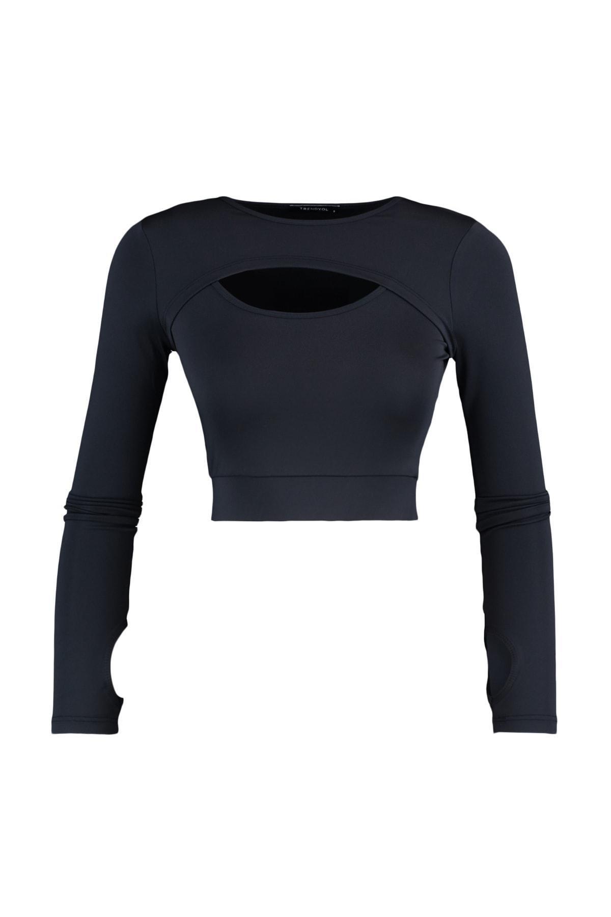 Gray Fitted Top, Gray, large image number 5