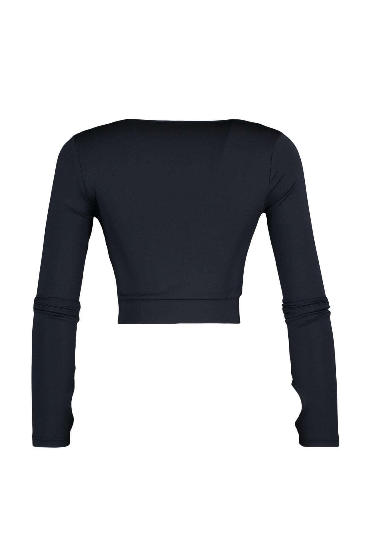 Gray Fitted Top, Gray, large image number 7