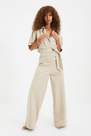 Trendyol - Brown Relaxed Jumpsuit