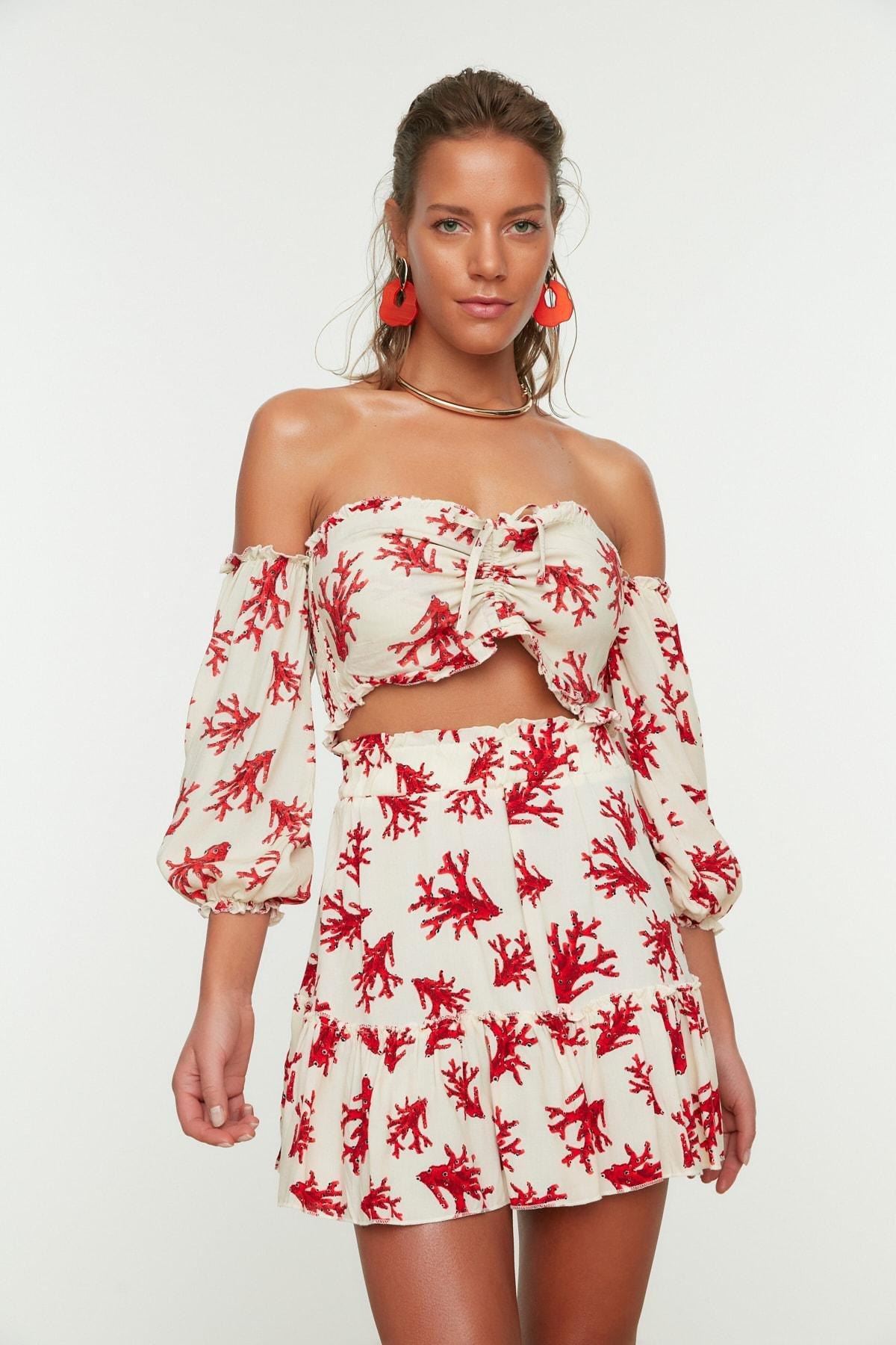 White Fitted Co-Ord Set, , large image number 0