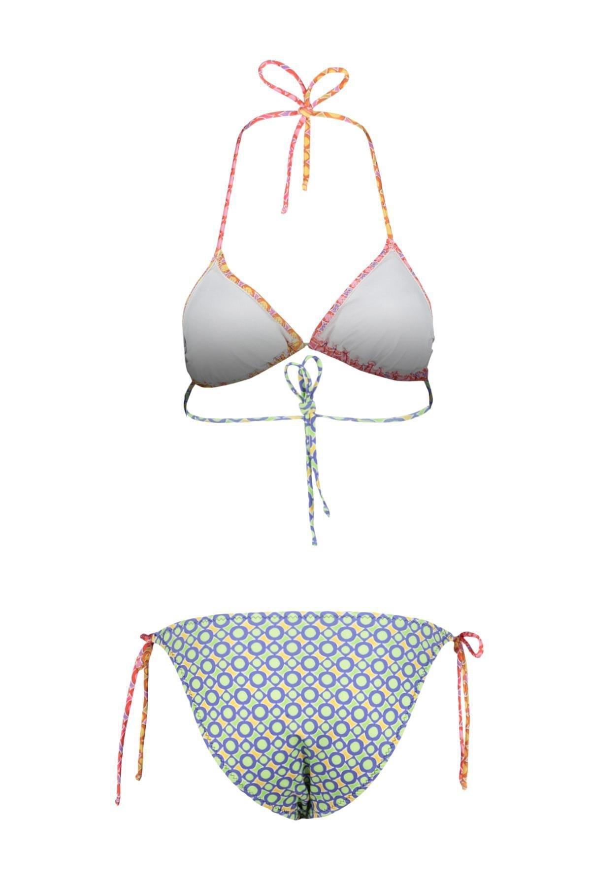 Multicolour Paisley Bikini Set, , large image number 6