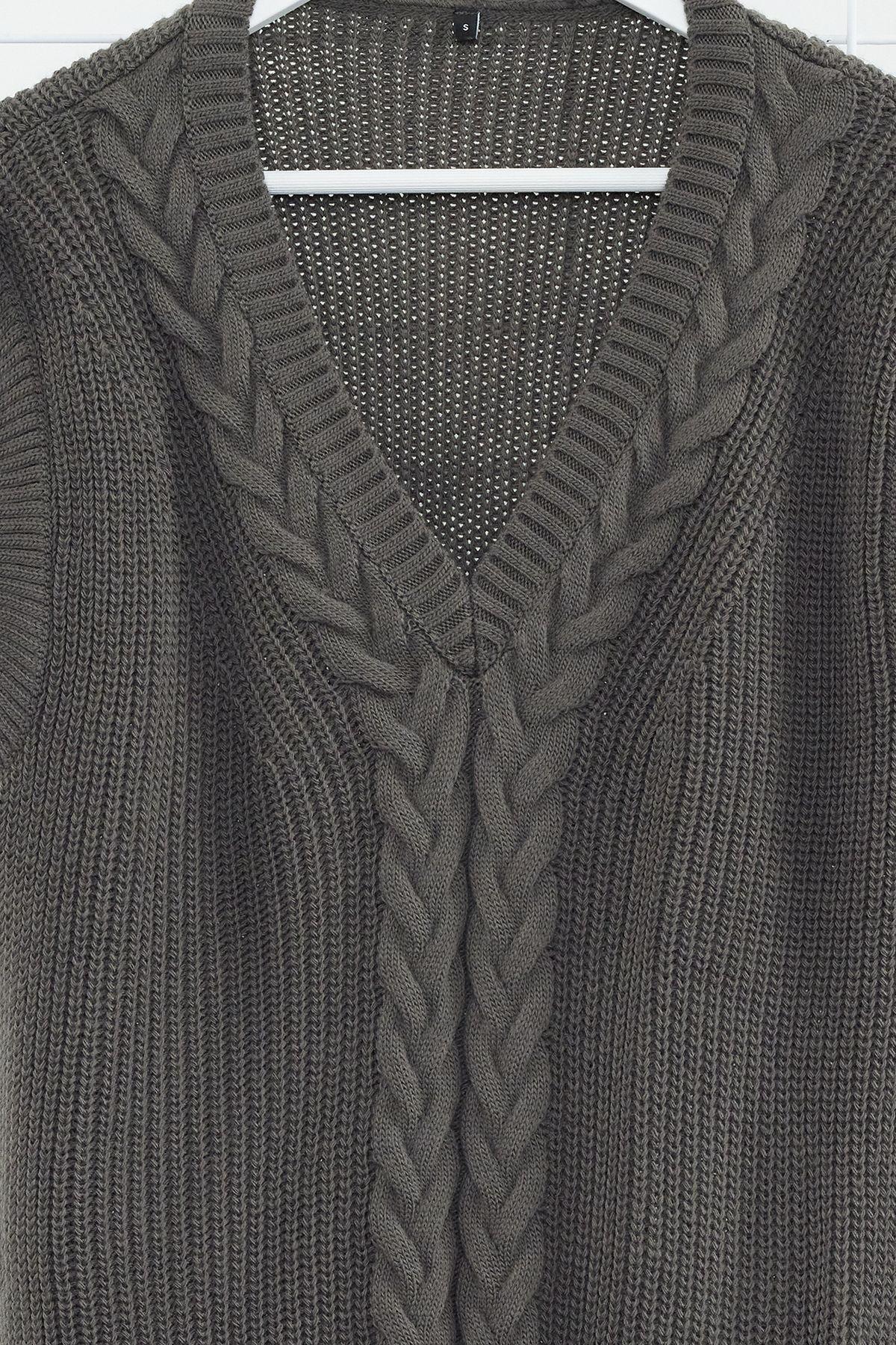 Unisex Texture Sweater TMNAW22KZ1585, , large image number 5