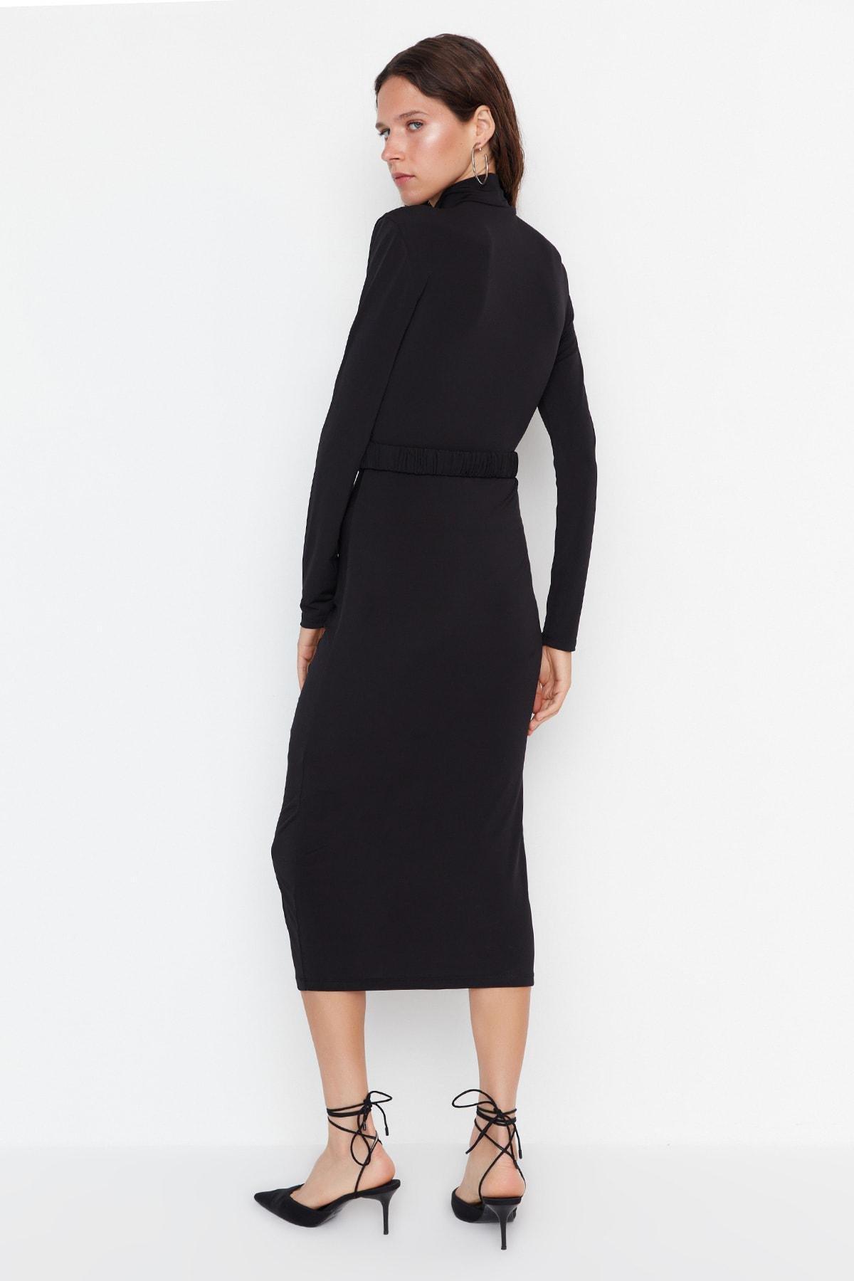 Black Bodycon Dress, , large image number 4