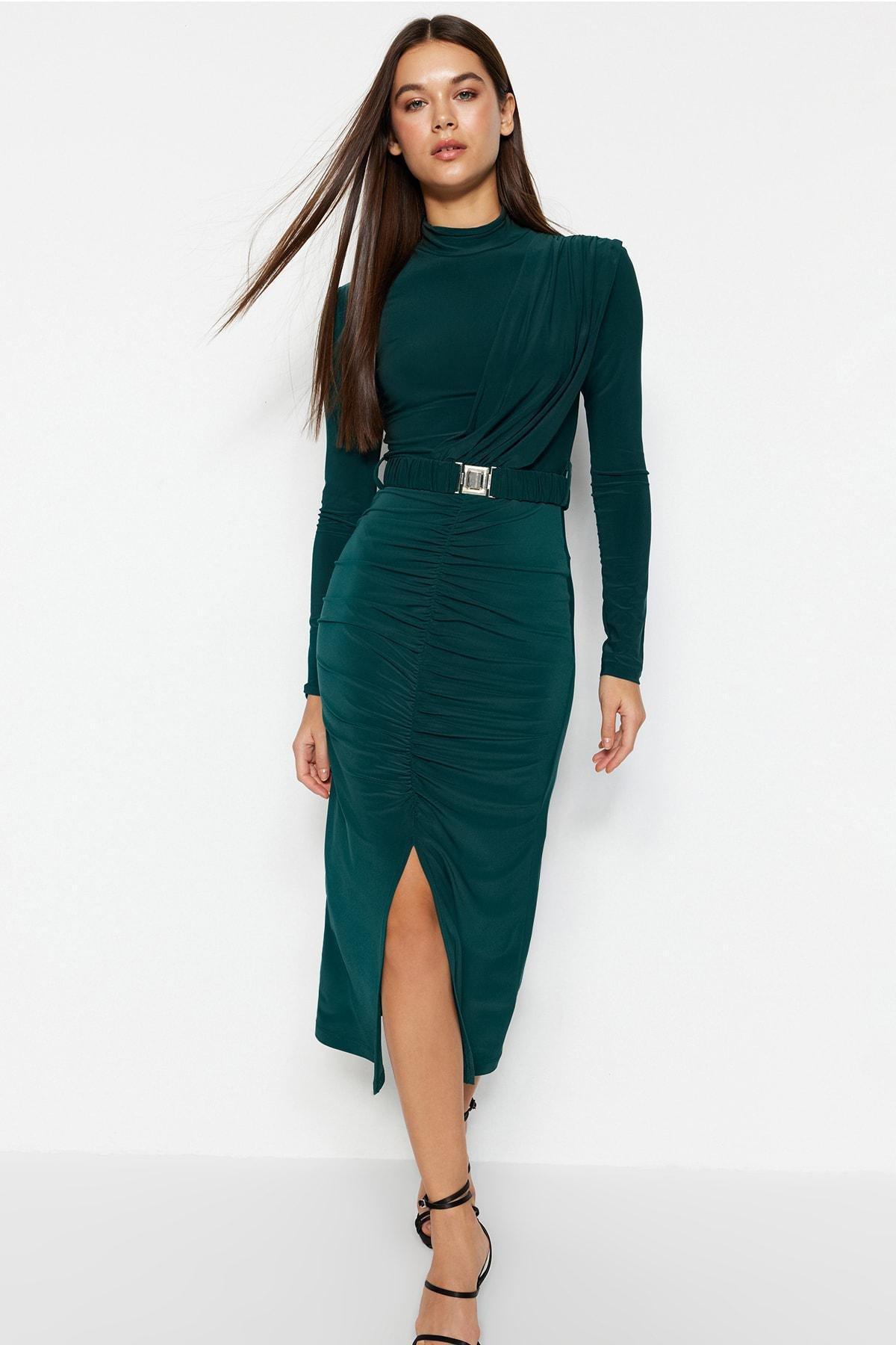 Green Bodycon Dress, , large image number 0