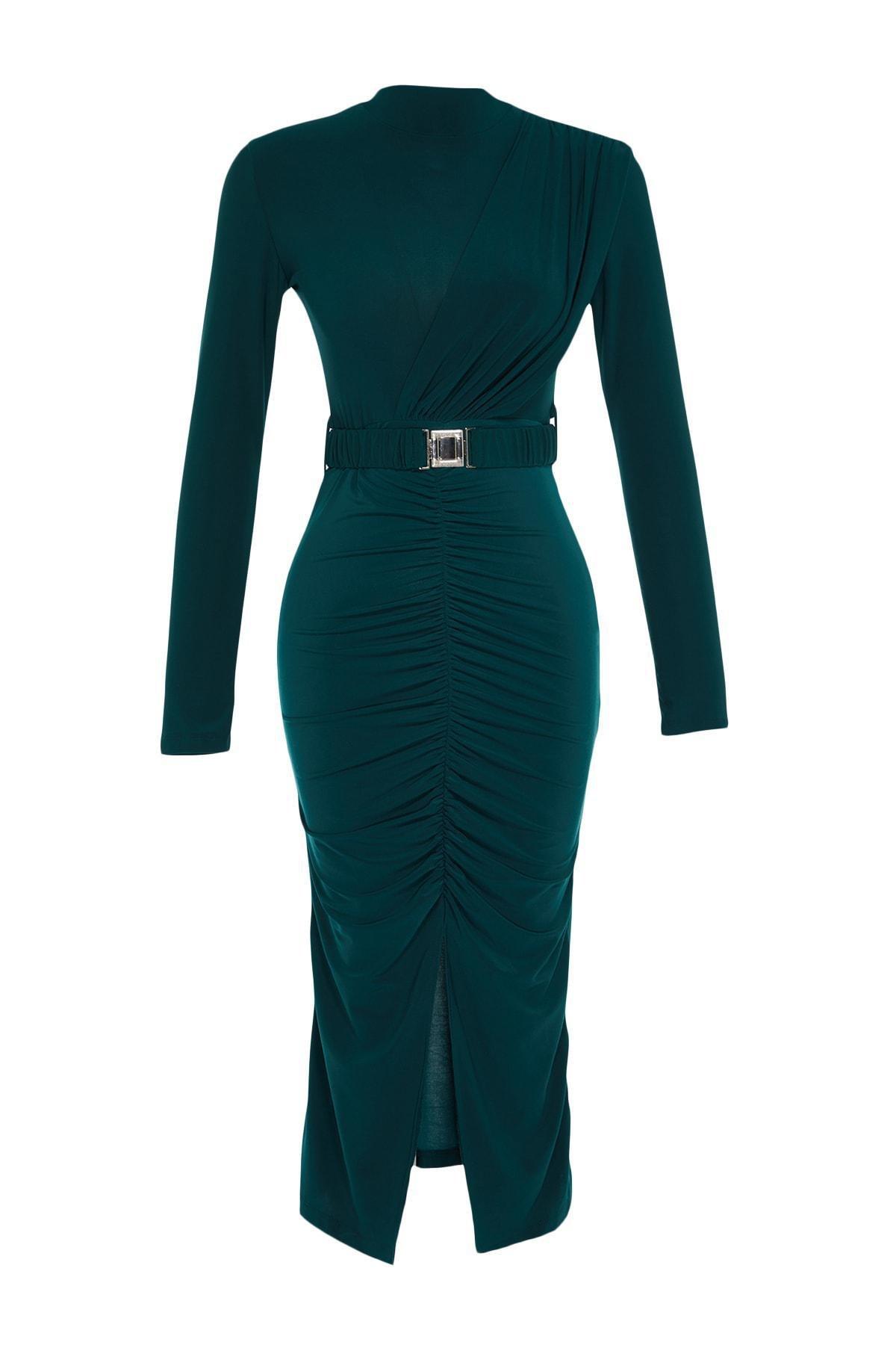 Green Bodycon Dress, , large image number 5