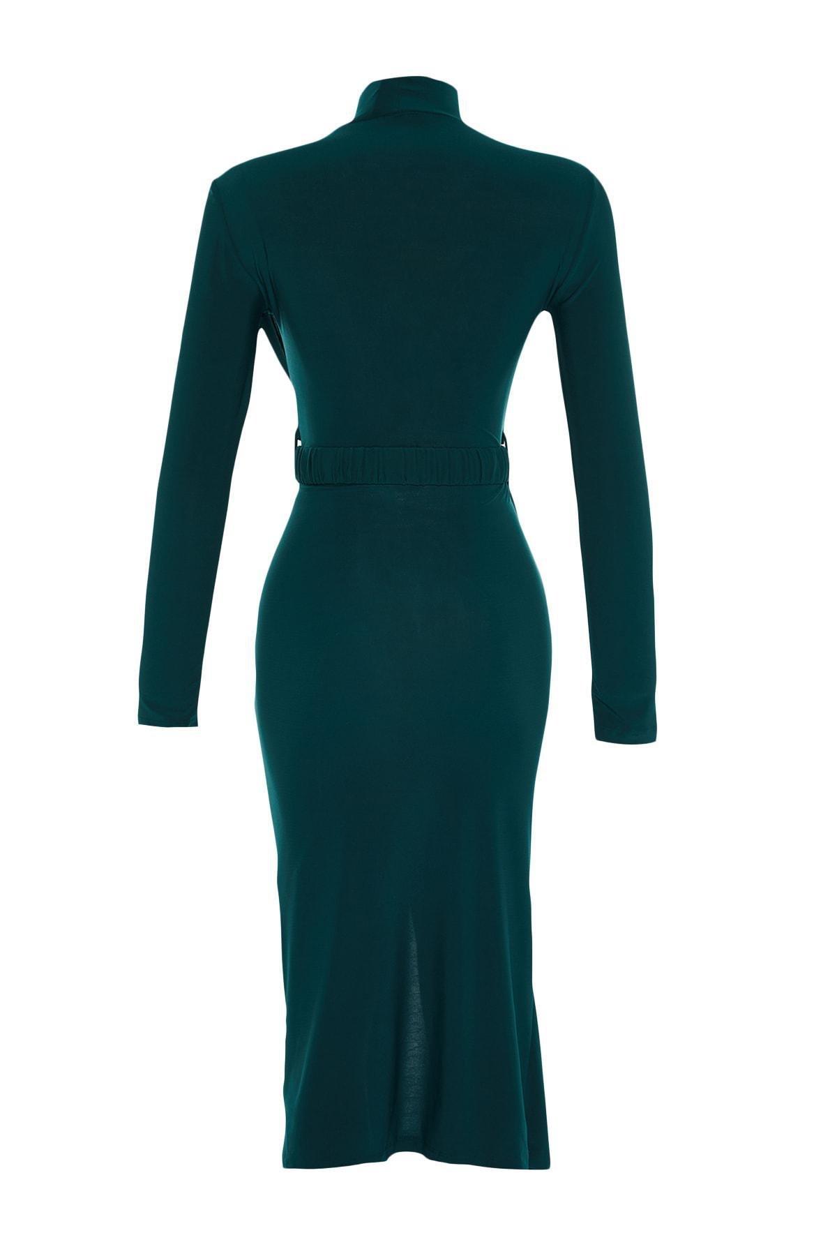 Green Bodycon Dress, , large image number 6