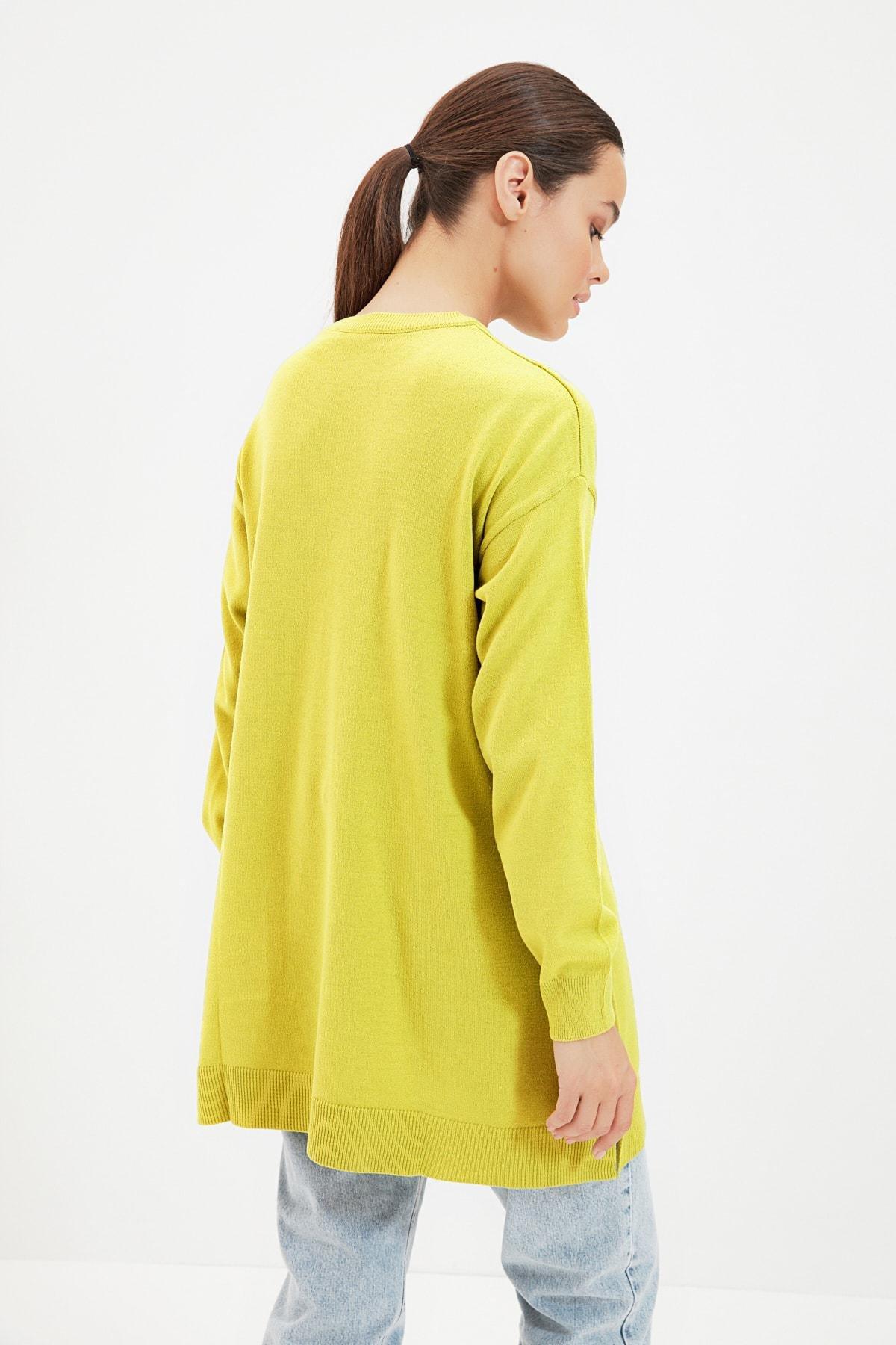 Green Crew Neck Sweater, , large image number 7