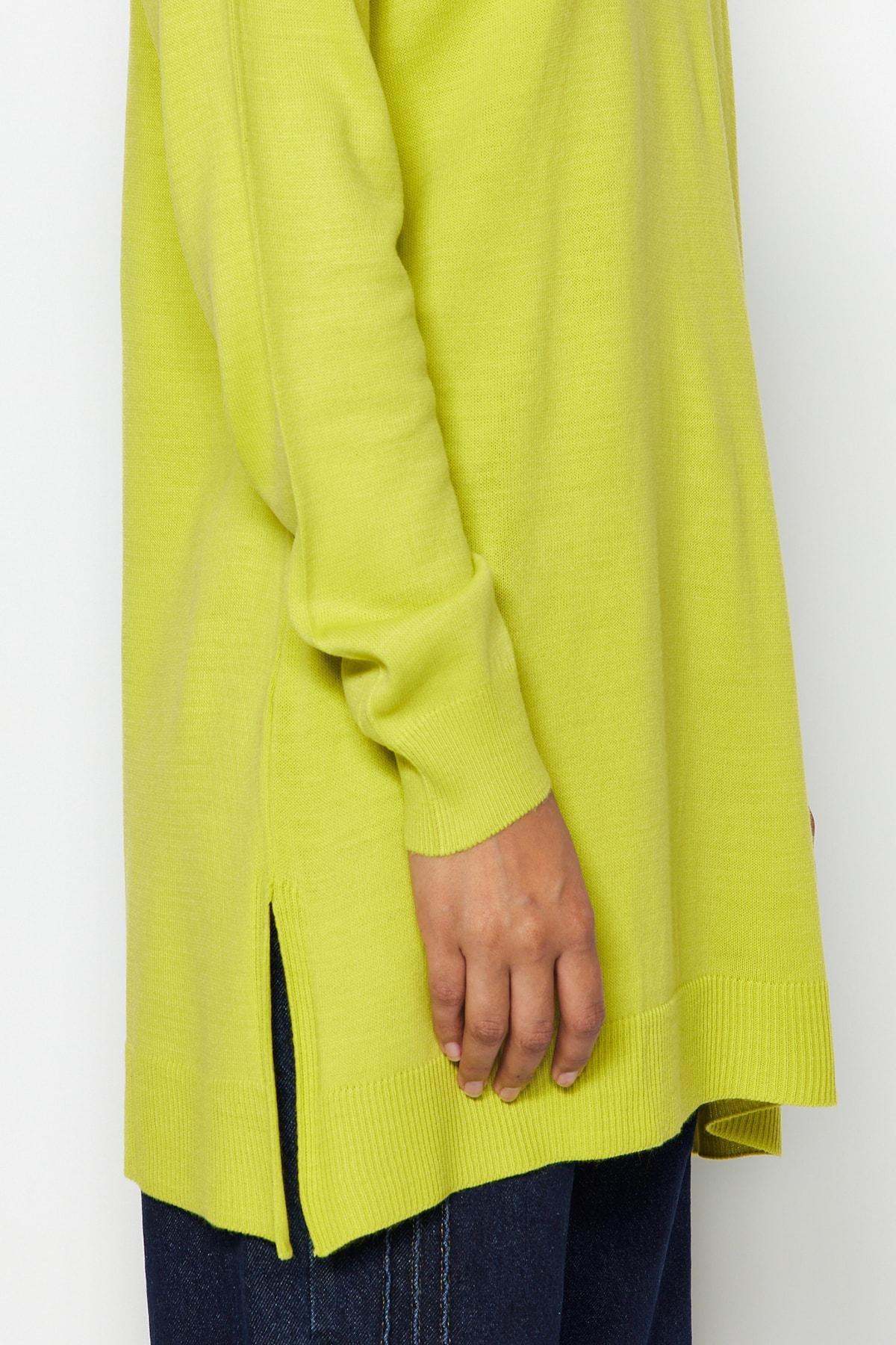 Green Crew Neck Sweater, , large image number 8