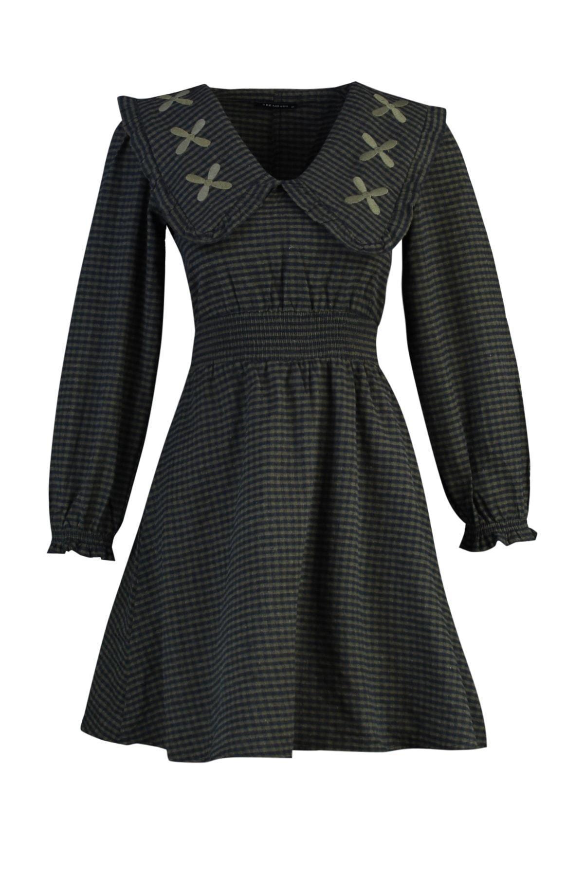 Multicolour A Line Mini Dress, , large image number 5