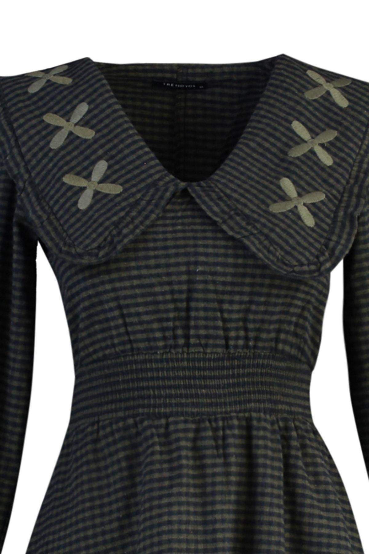 Multicolour A Line Mini Dress, , large image number 6