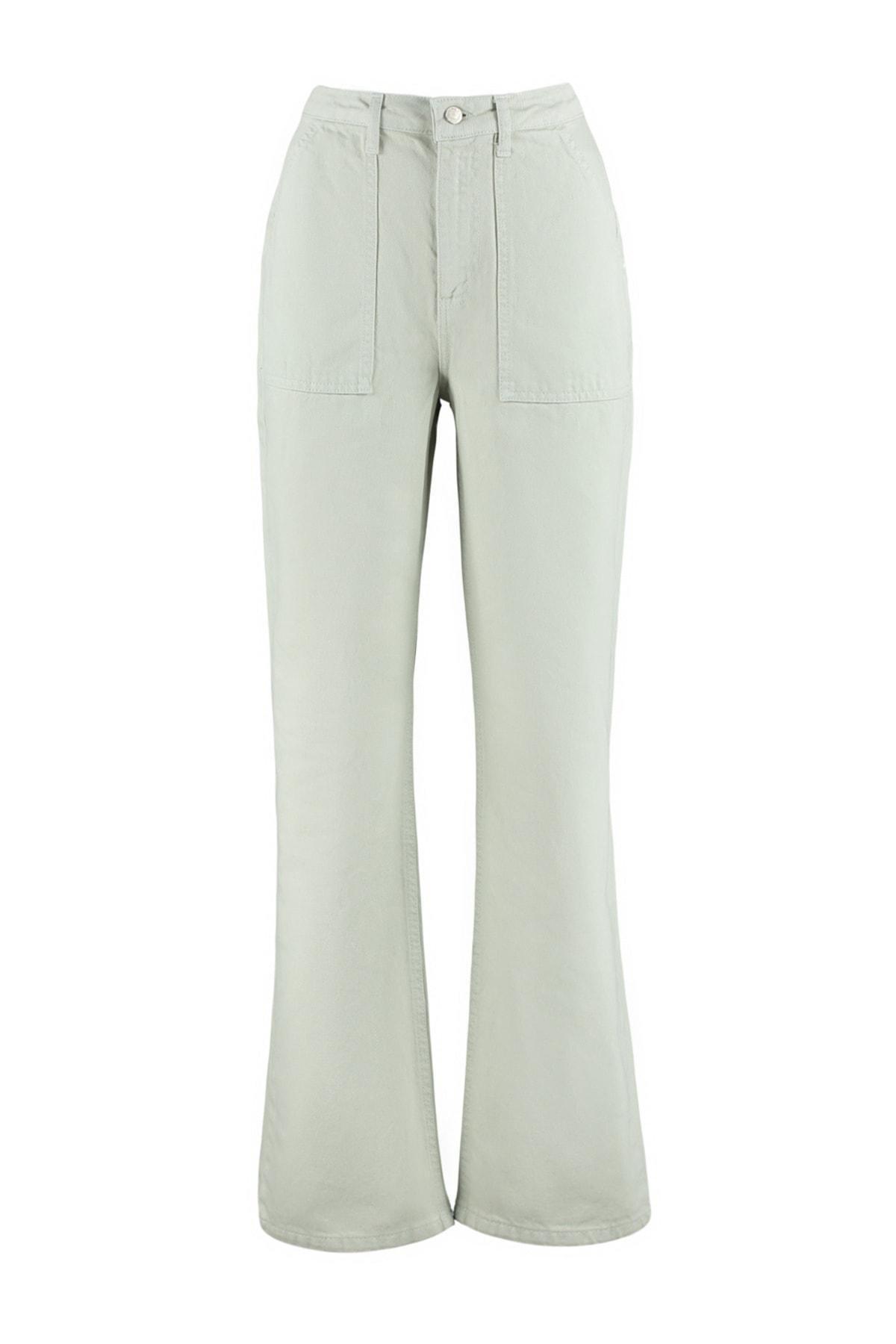Beige Loose Jeans, , large image number 4