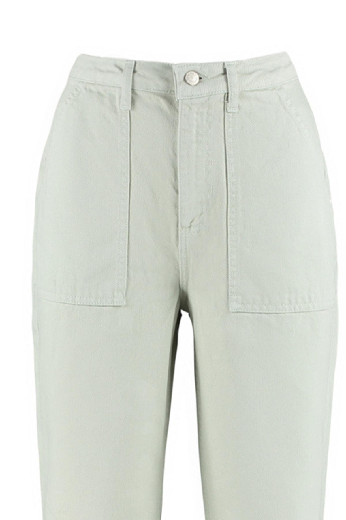 Beige Loose Jeans, , large image number 5