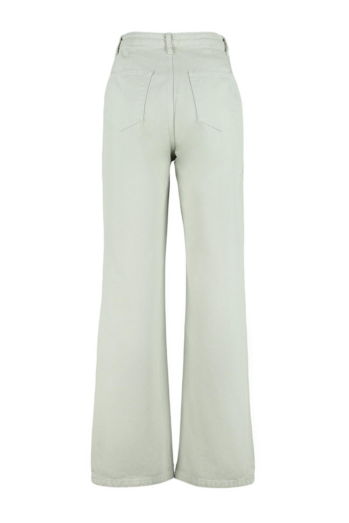 Beige Loose Jeans, , large image number 6