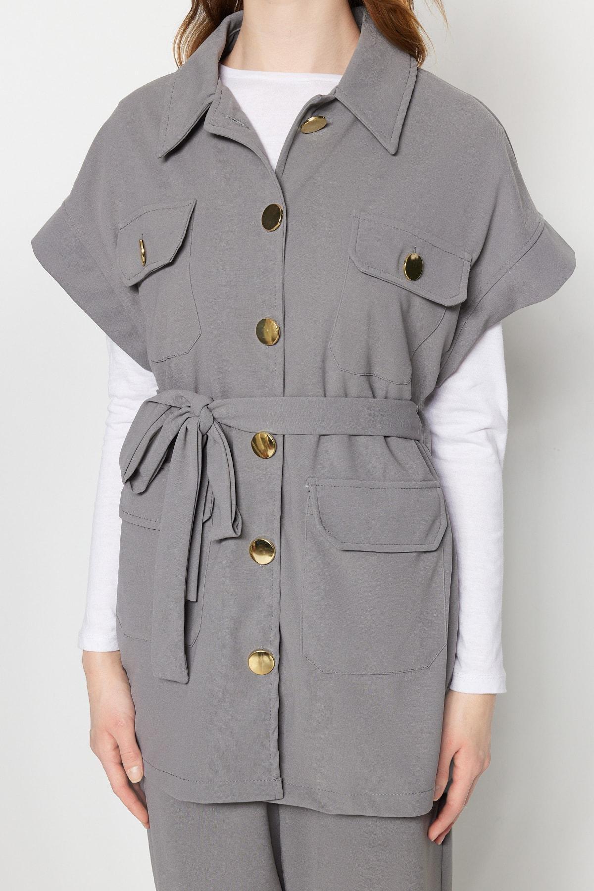 Grey Relaxed Co-Ord Set, Gray, large image number 2