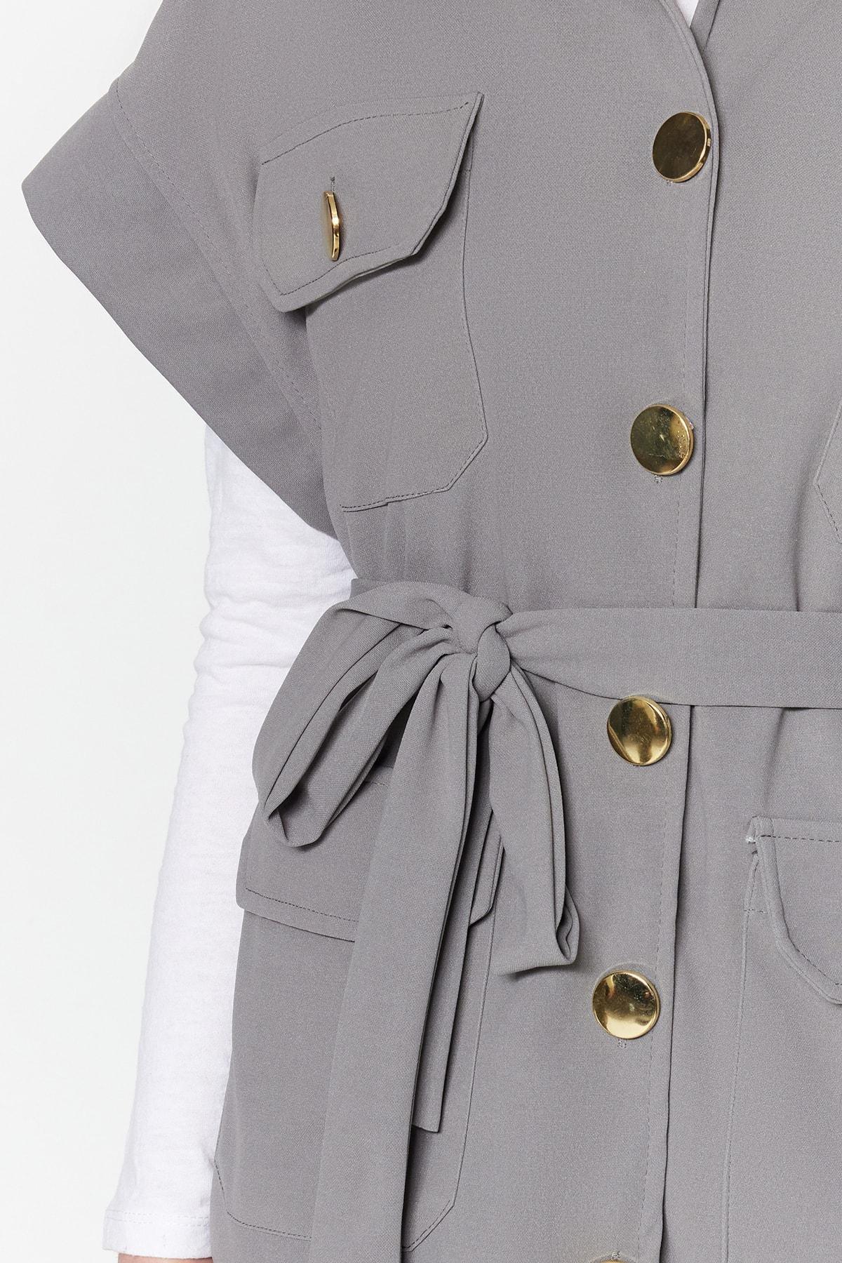 Grey Relaxed Co-Ord Set, Gray, large image number 5