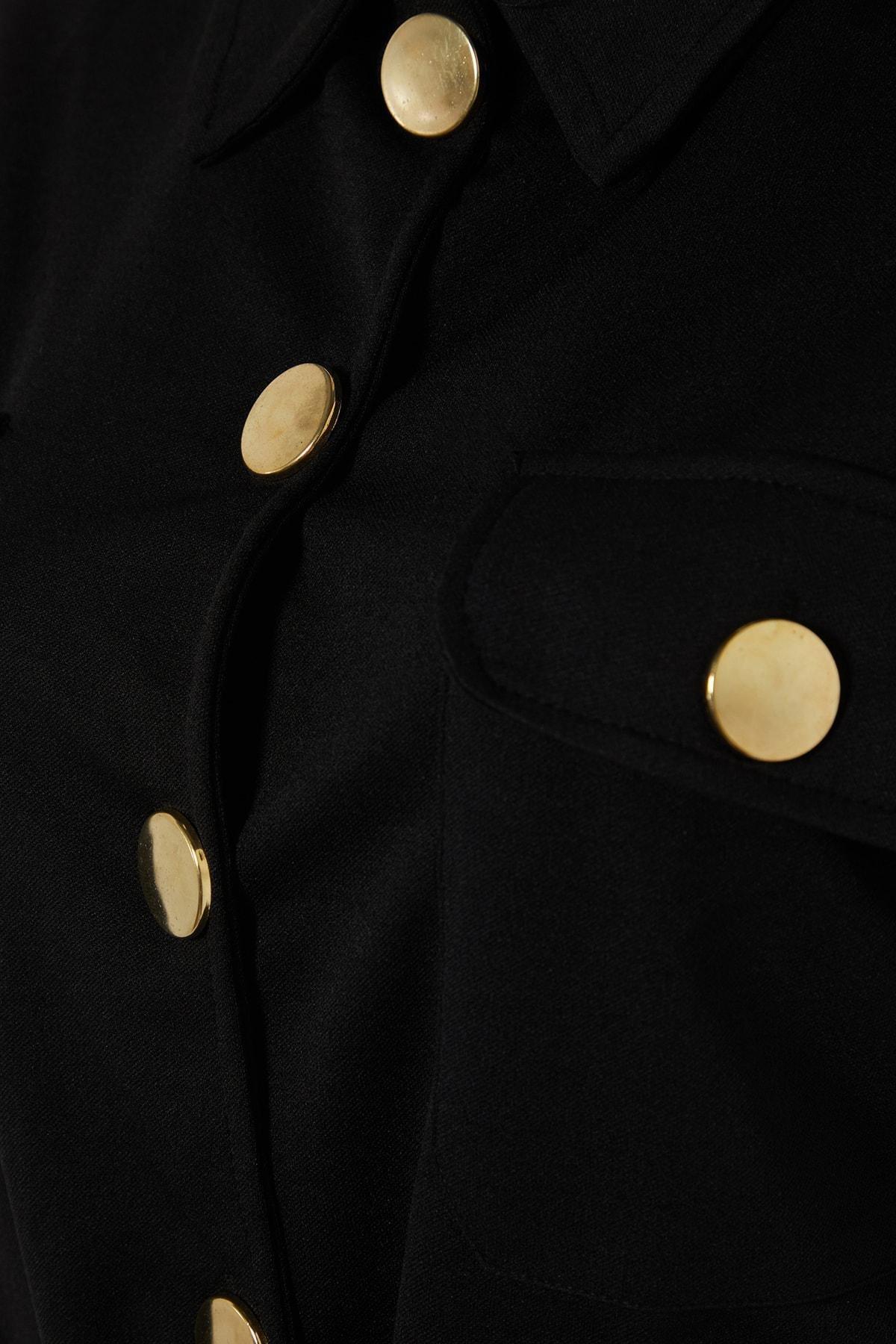 Black Relaxed Co-Ord Set, , large image number 6