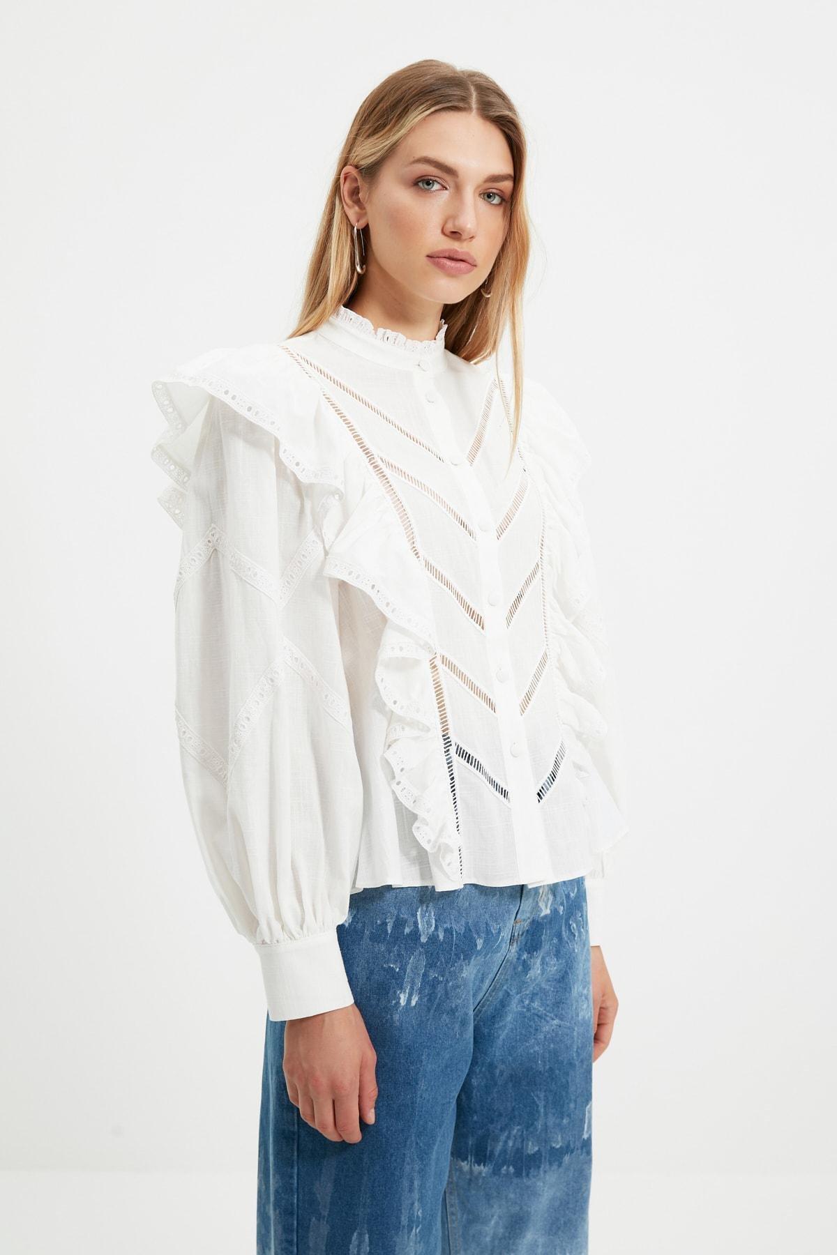 White Regular Shirt, , large image number 2