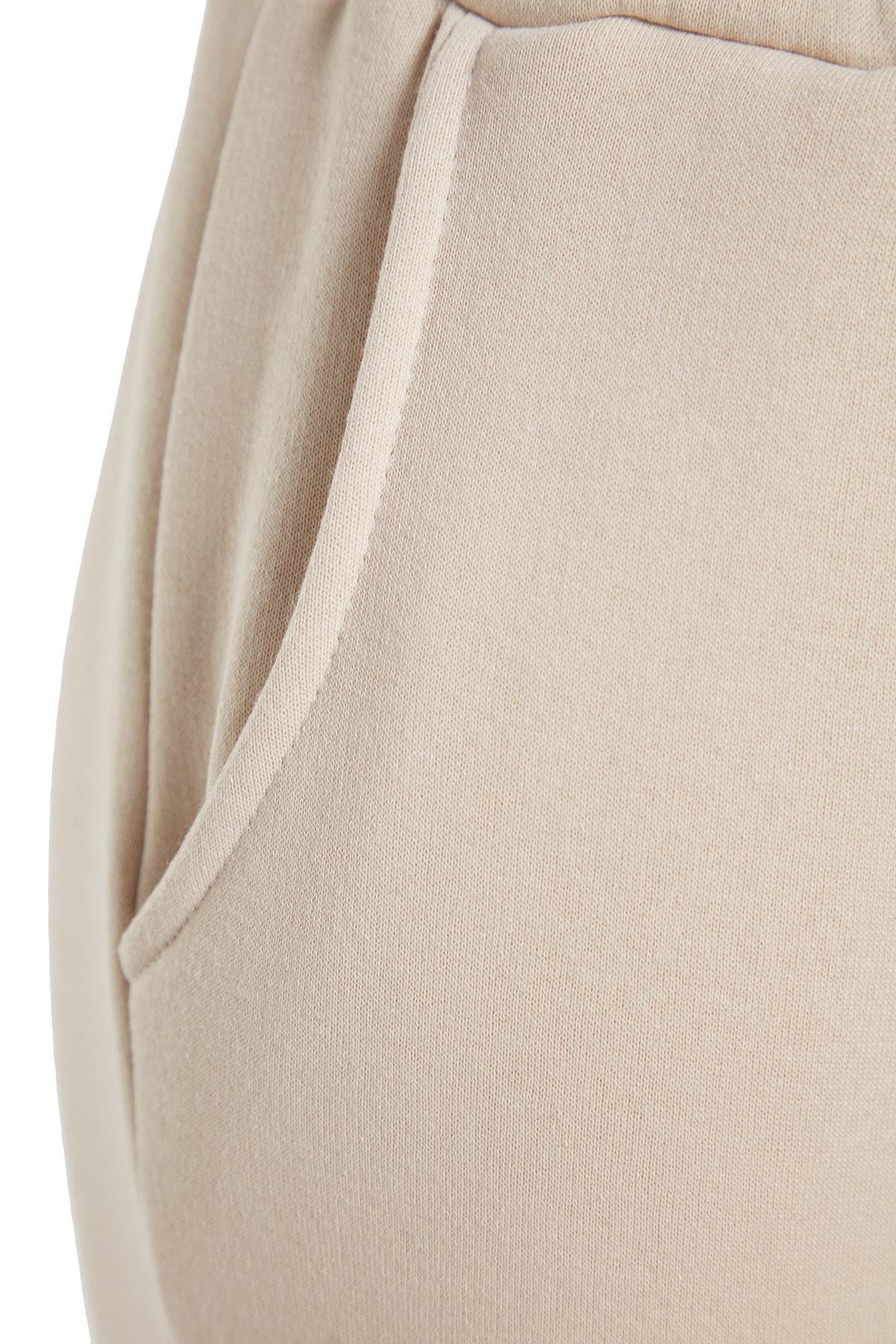 بنطال رياضي مُحاك مبطن بالصوف، بيج, STONE, large image number 7