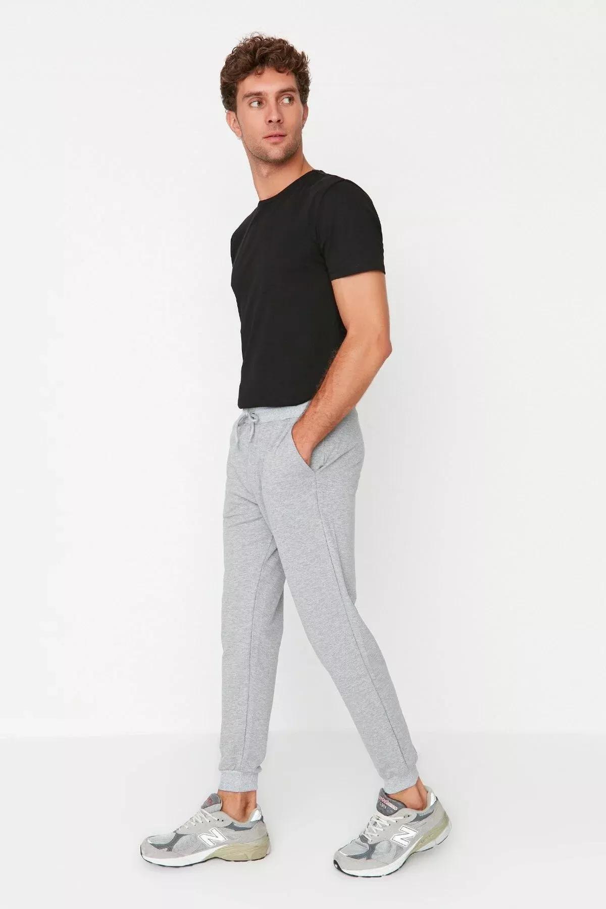 Multicolour Slim Mid Waist Sweatpants, Set Of 2, , large image number 11