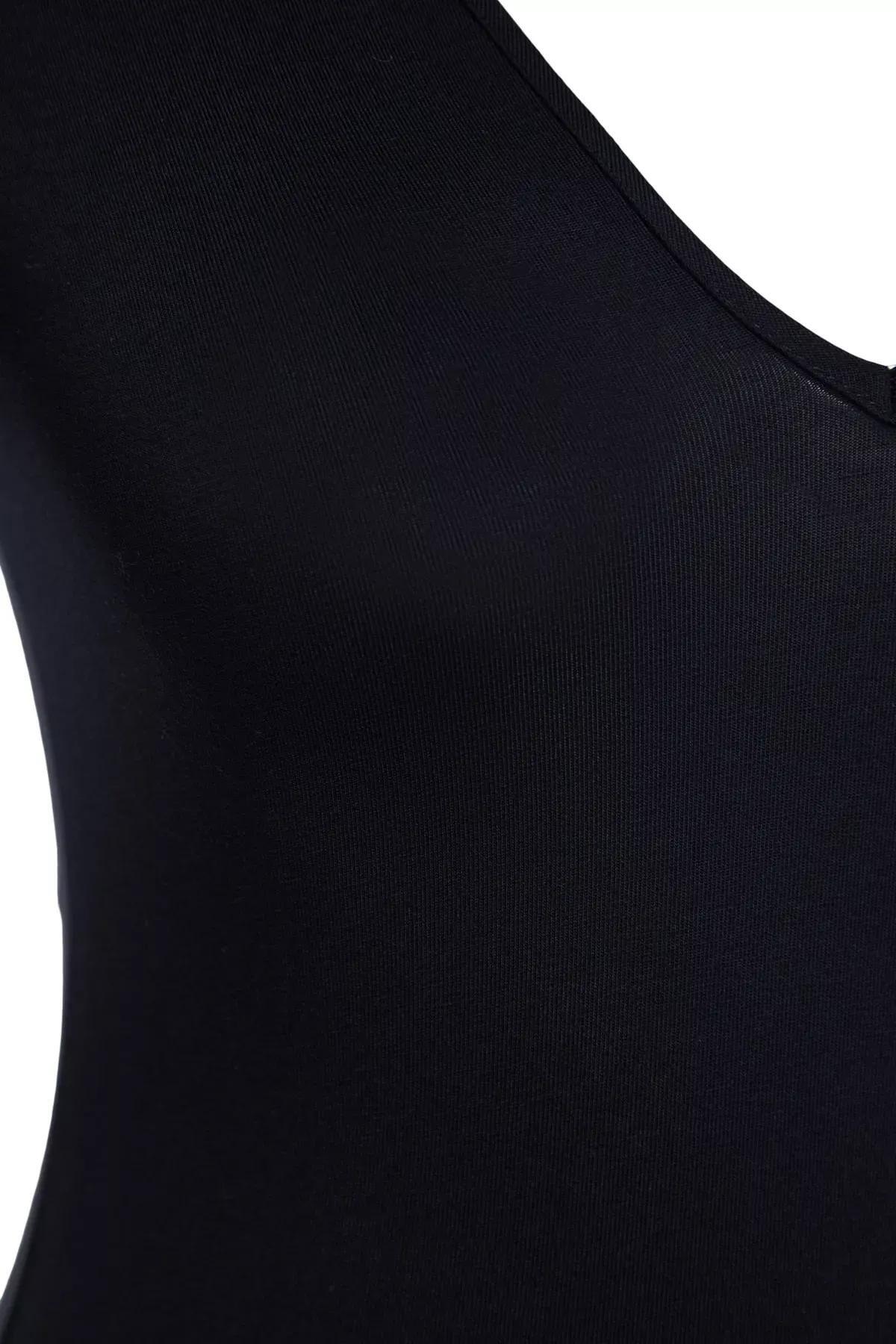 Navy Knitted Bodysuit, , large image number 5