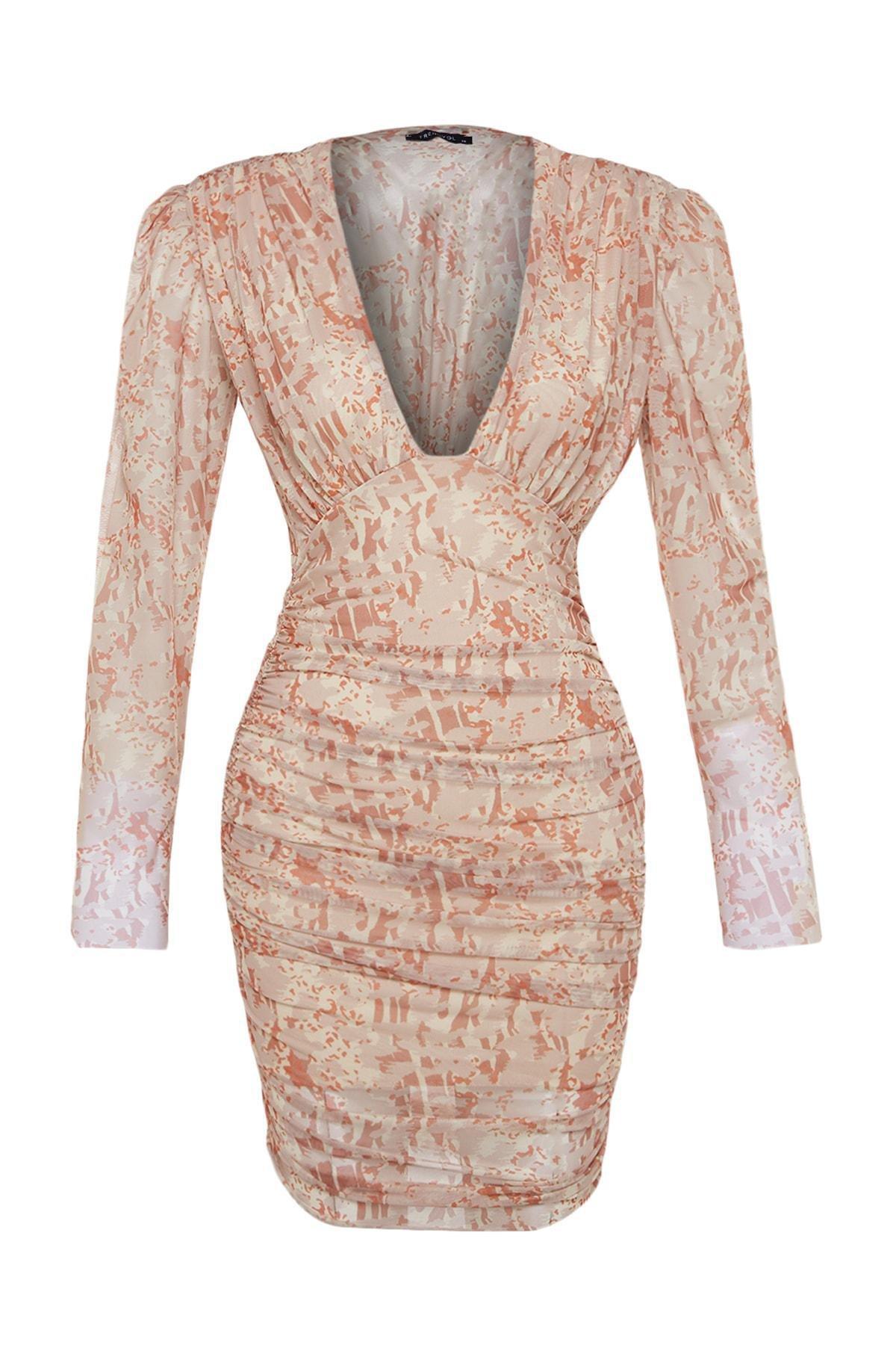 Multicolour Bodycon Mini Dress, , large image number 6