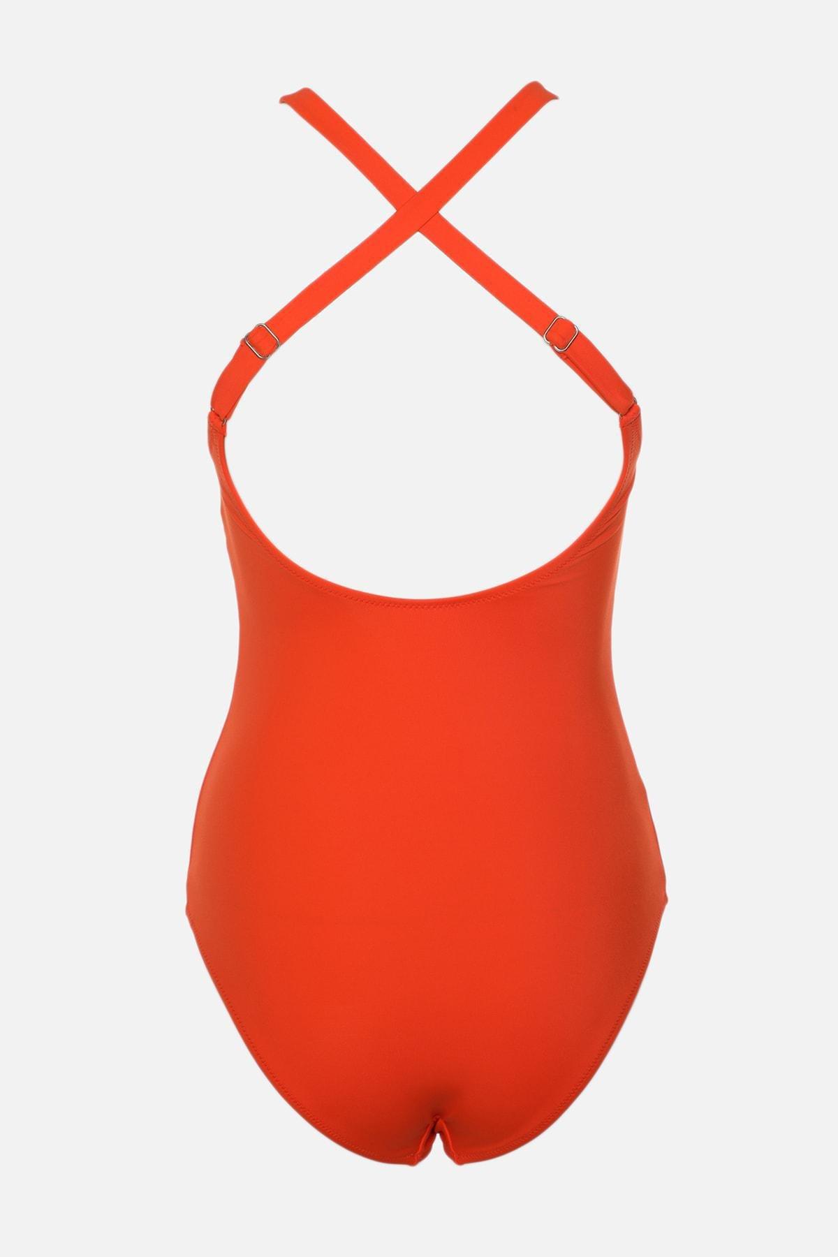 Pink Plain Swimsuit, , large image number 5