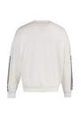Trendyol - White Oversize Printed Crew Neck Sweatshirt