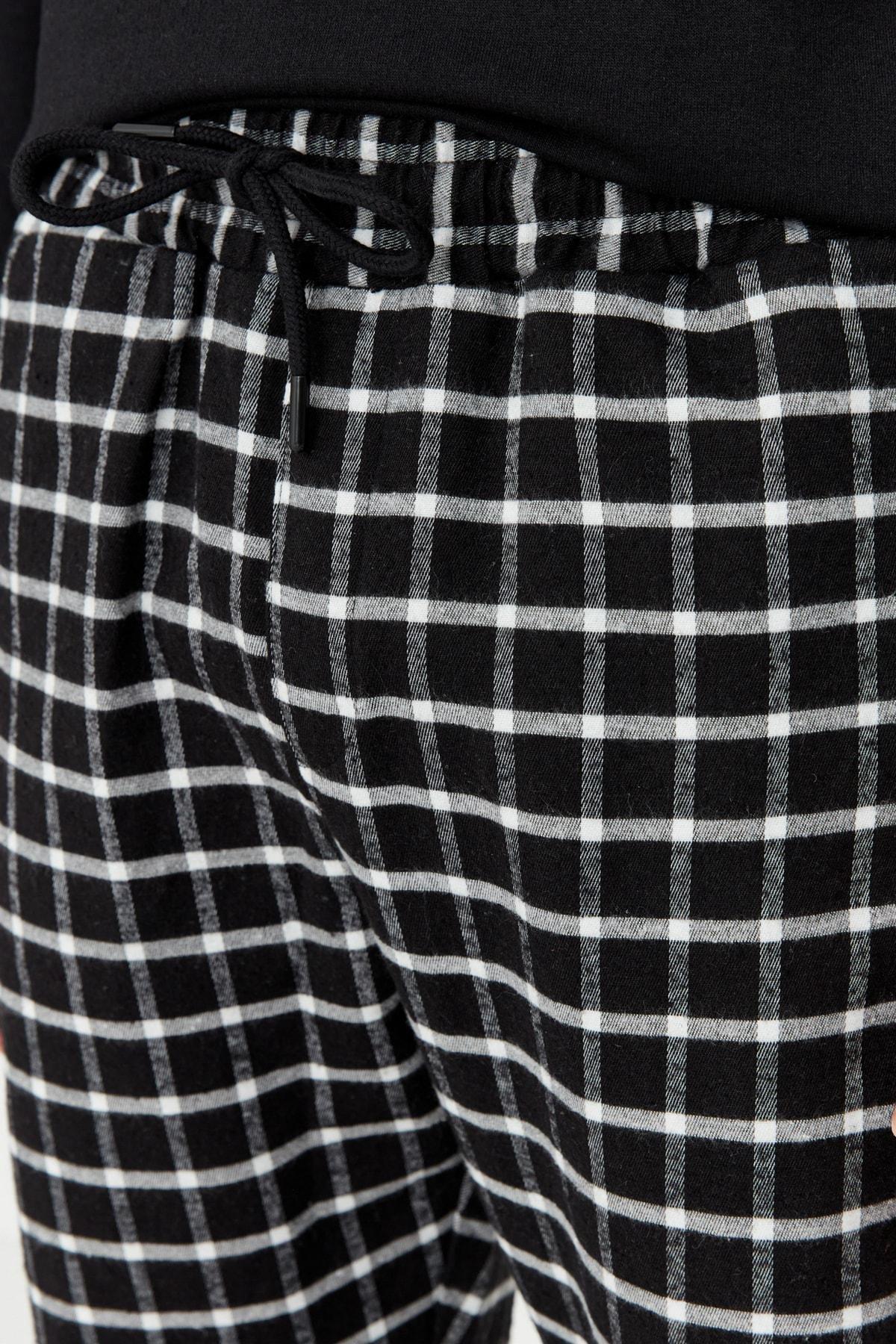 Trendyol - Black Plain Pajama Set
