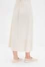 Trendyol - Beige Cotton Maxi Skirt