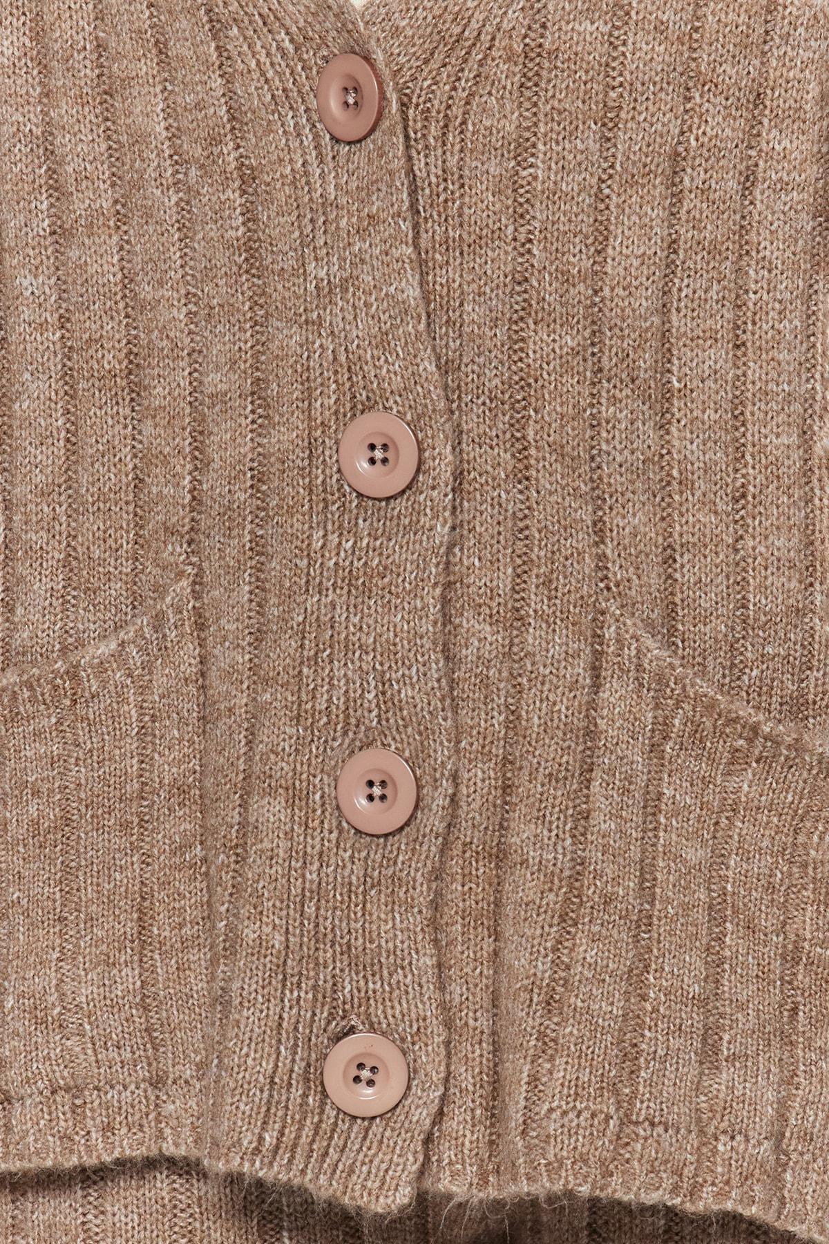 Brown Oversize Knit Co-Ord Set, Brown, large image number 12