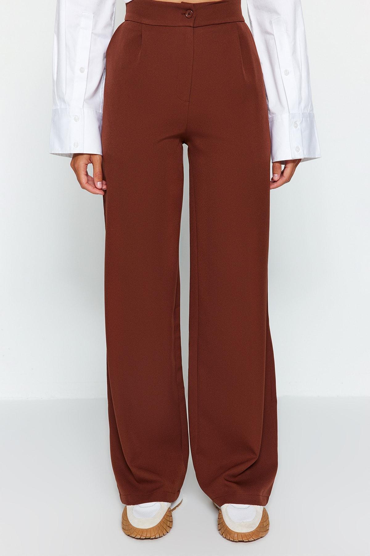 Orange Wide Leg Pants, , large image number 9