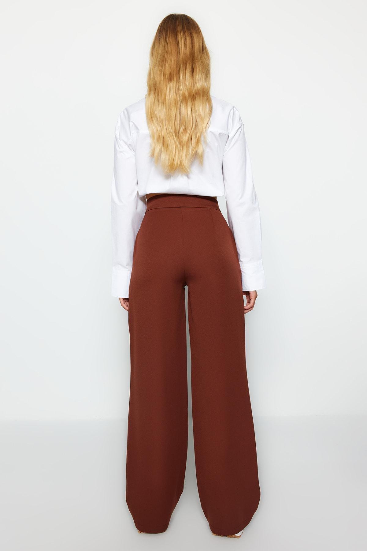 Orange Wide Leg Pants, , large image number 14