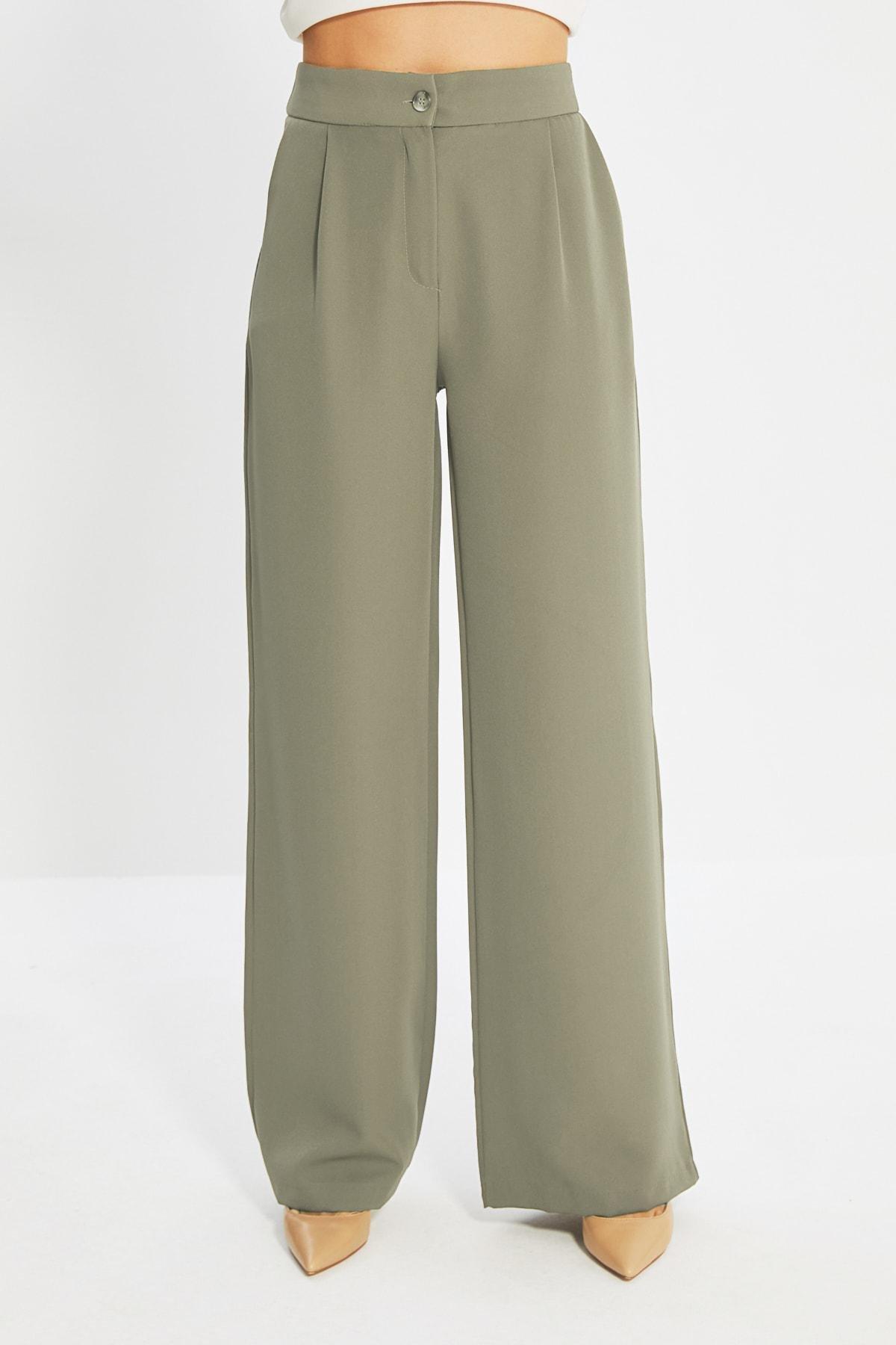 Navy Wide Leg Pants, , large image number 8
