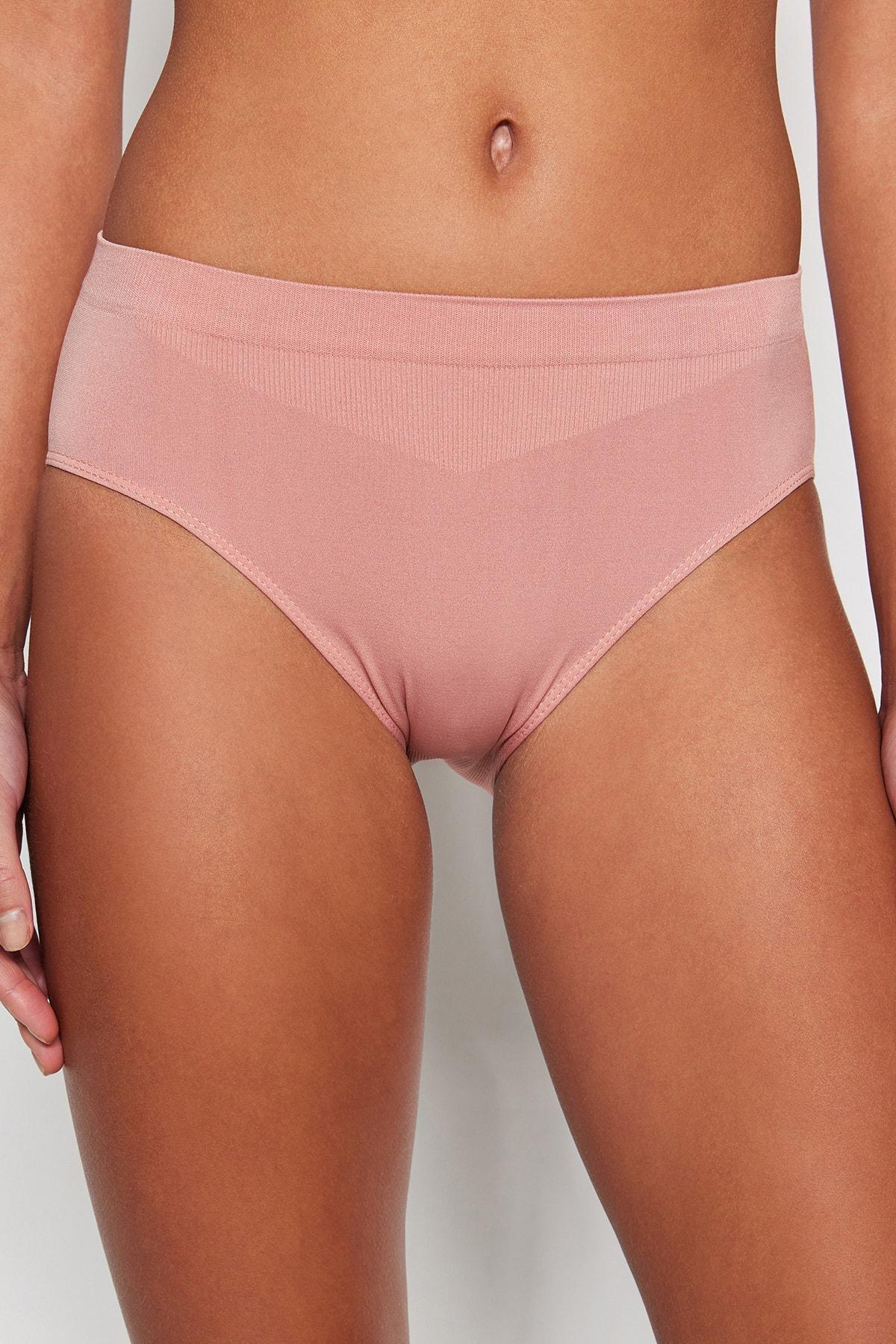 Pink Seamless Panties, Set Of 2, Pink, large image number 6