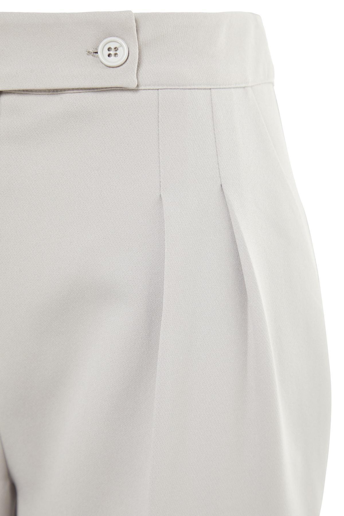Grey Wide Leg Pants, , large image number 5