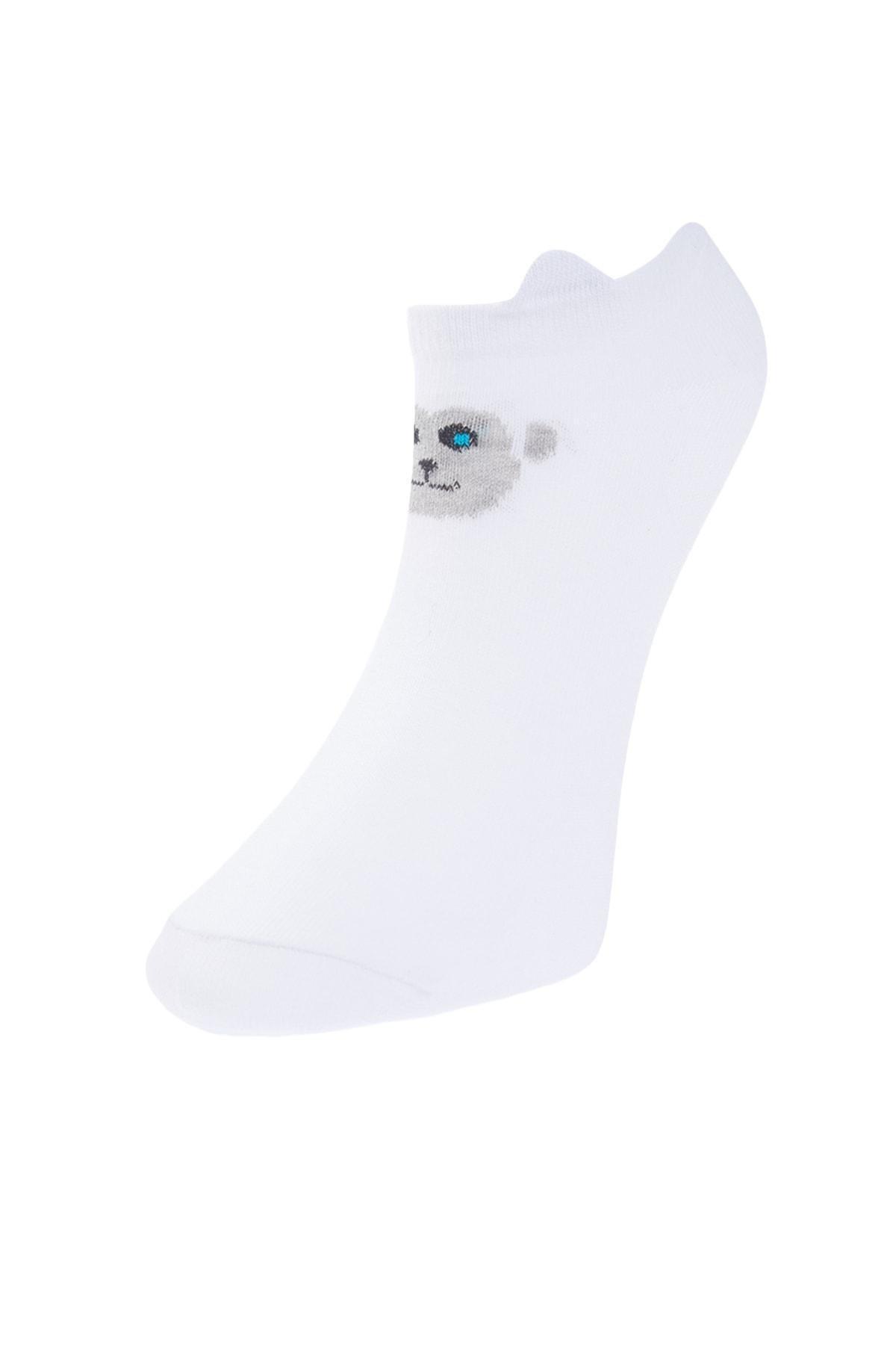 Brown Shift Dress, White, large image number 5