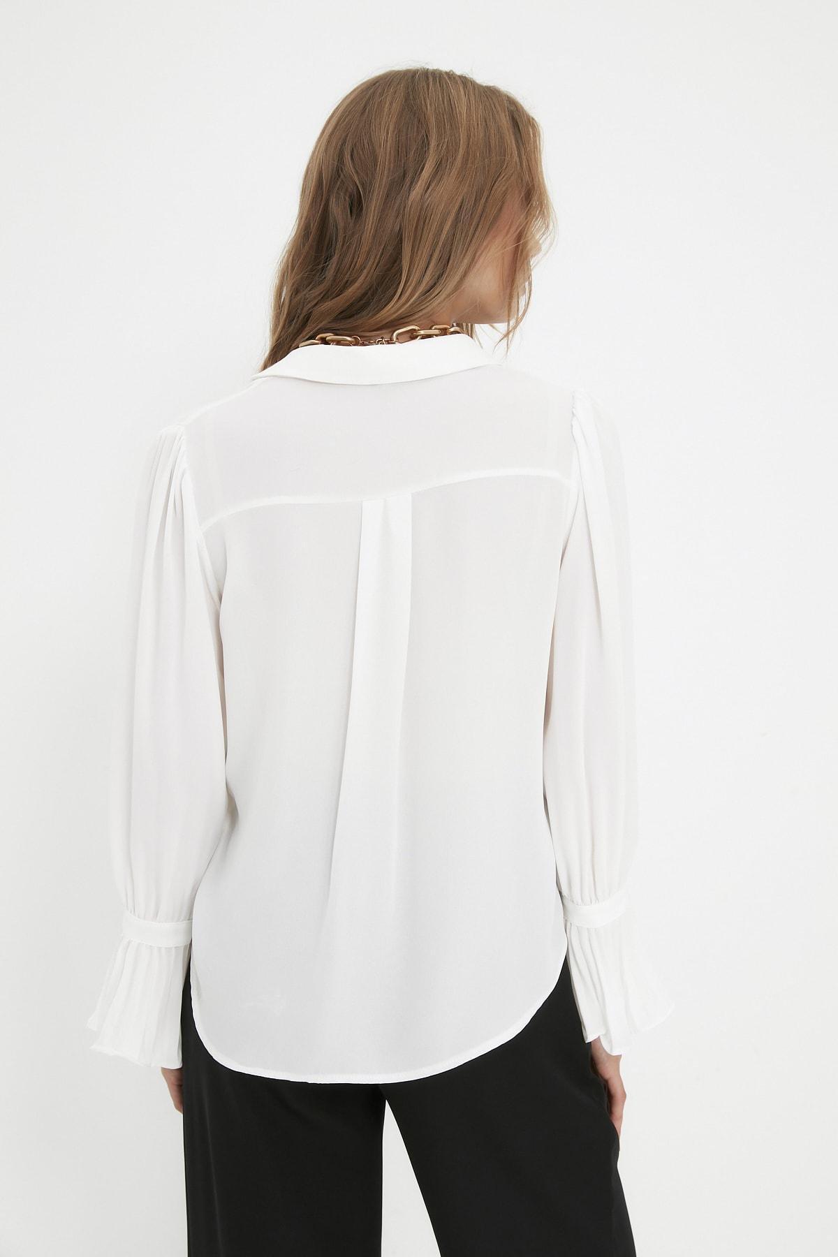 White Regular Shirt, , large image number 4