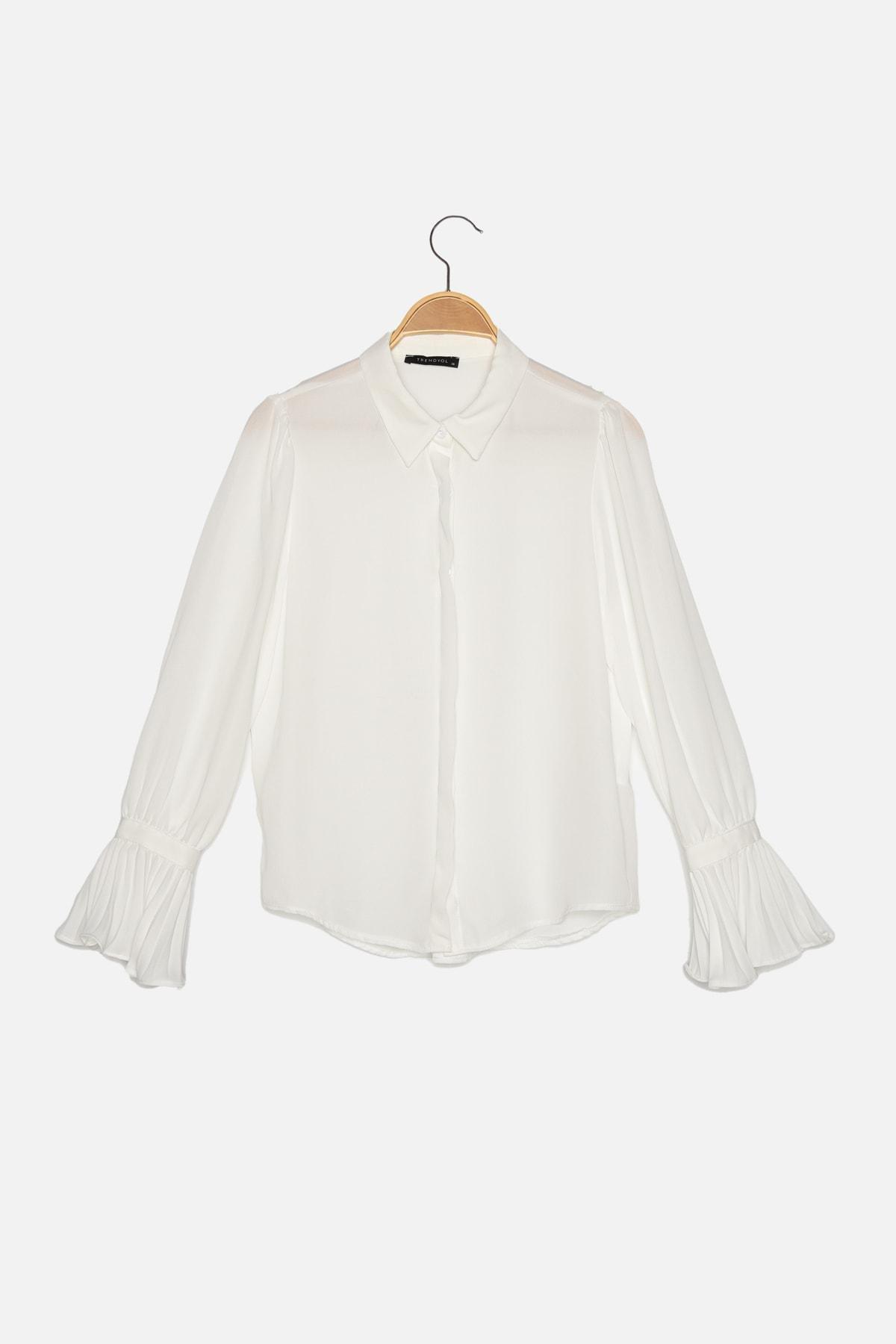 White Regular Shirt, , large image number 5